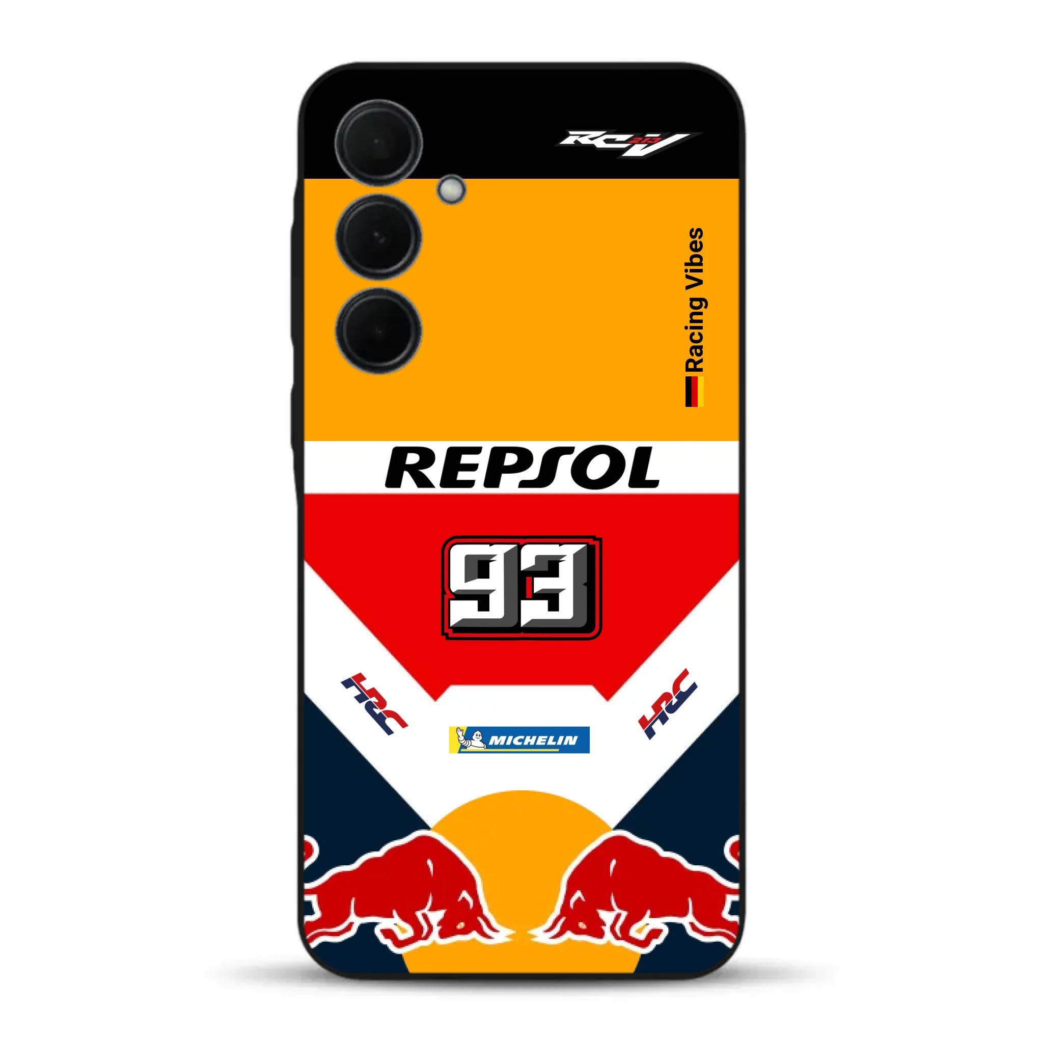 RC213V MotoGP Marc Márquez 2019 Champion Livery - Custodia per cellulare personalizzata per Samsung