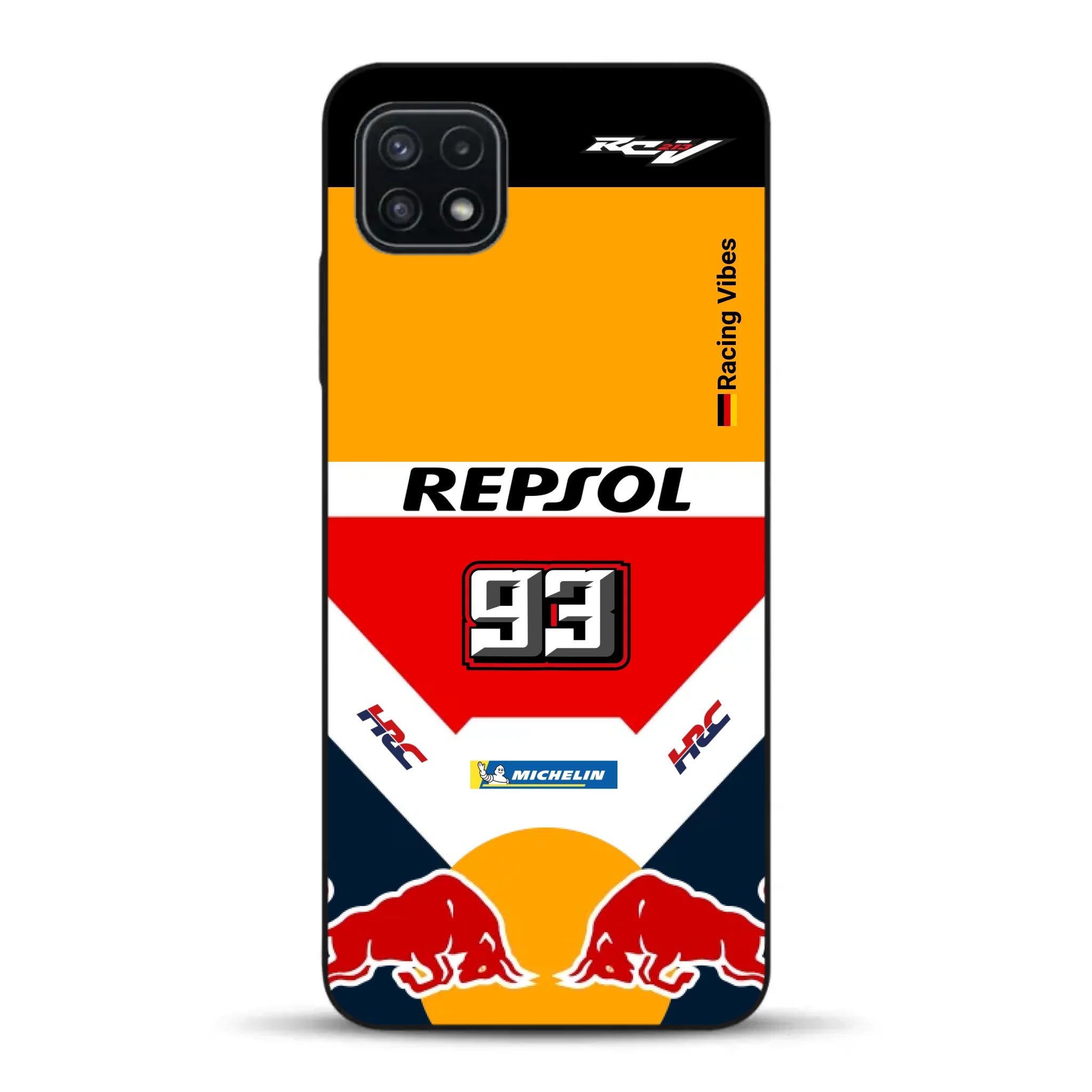 RC213V MotoGP Marc Márquez 2019 Champion Livery - Custodia per cellulare personalizzata per Samsung
