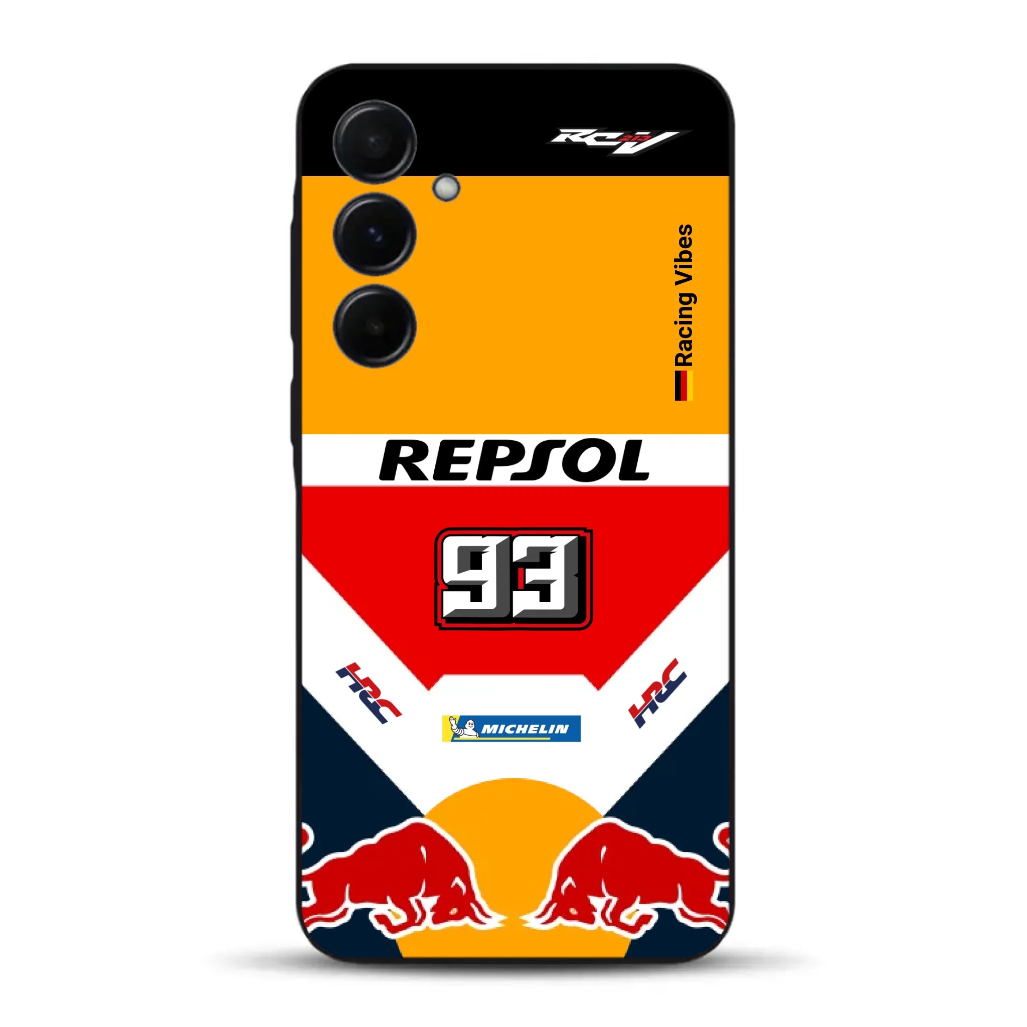 RC213V MotoGP Marc Márquez 2019 Champion Livery - Custodia per cellulare personalizzata per Samsung