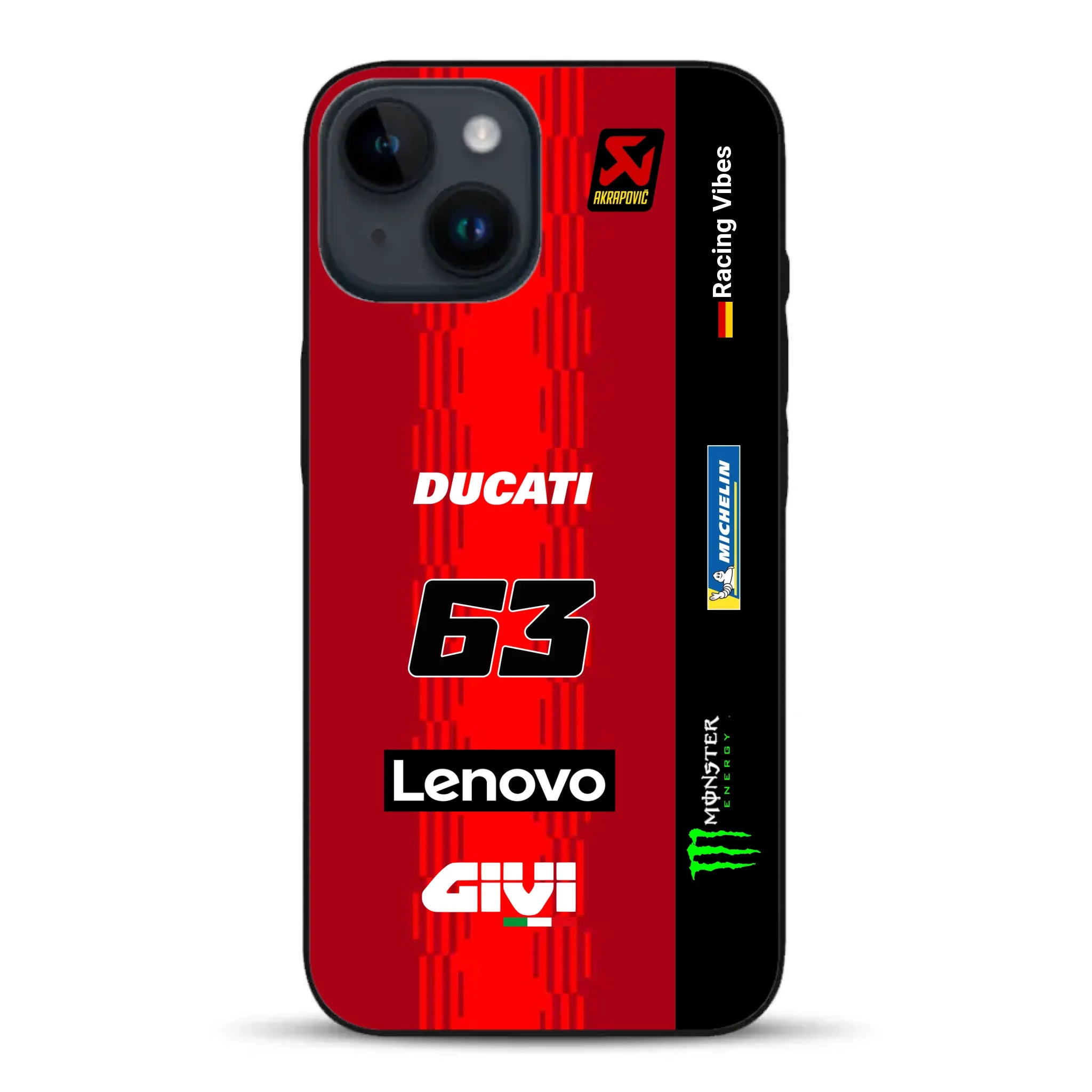 Desmosedici GP25 MotoGP 2025 Livery - Custodia per cellulare personalizzata per iPhone