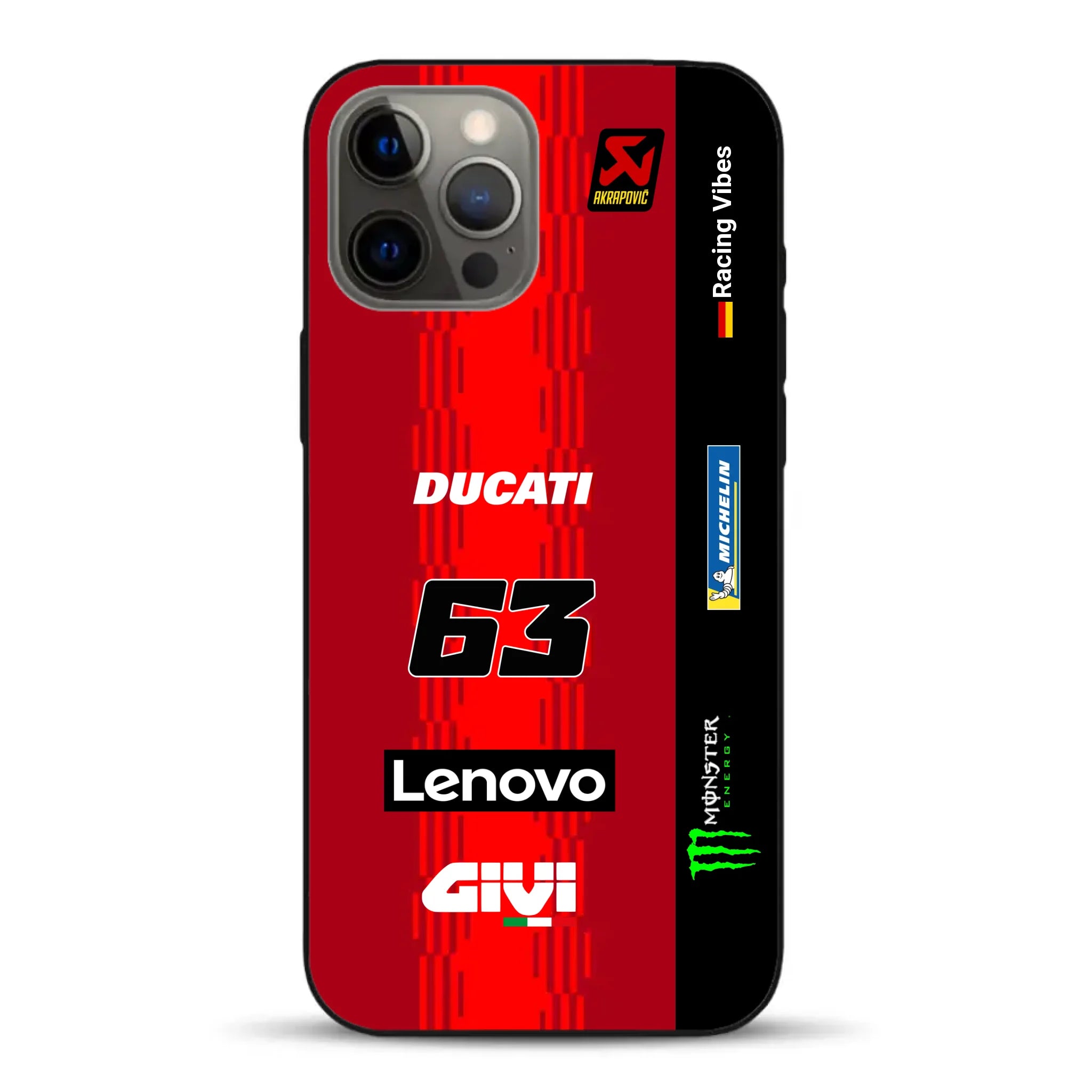Desmosedici GP25 MotoGP 2025 Livery - Custom phone case for iPhone
