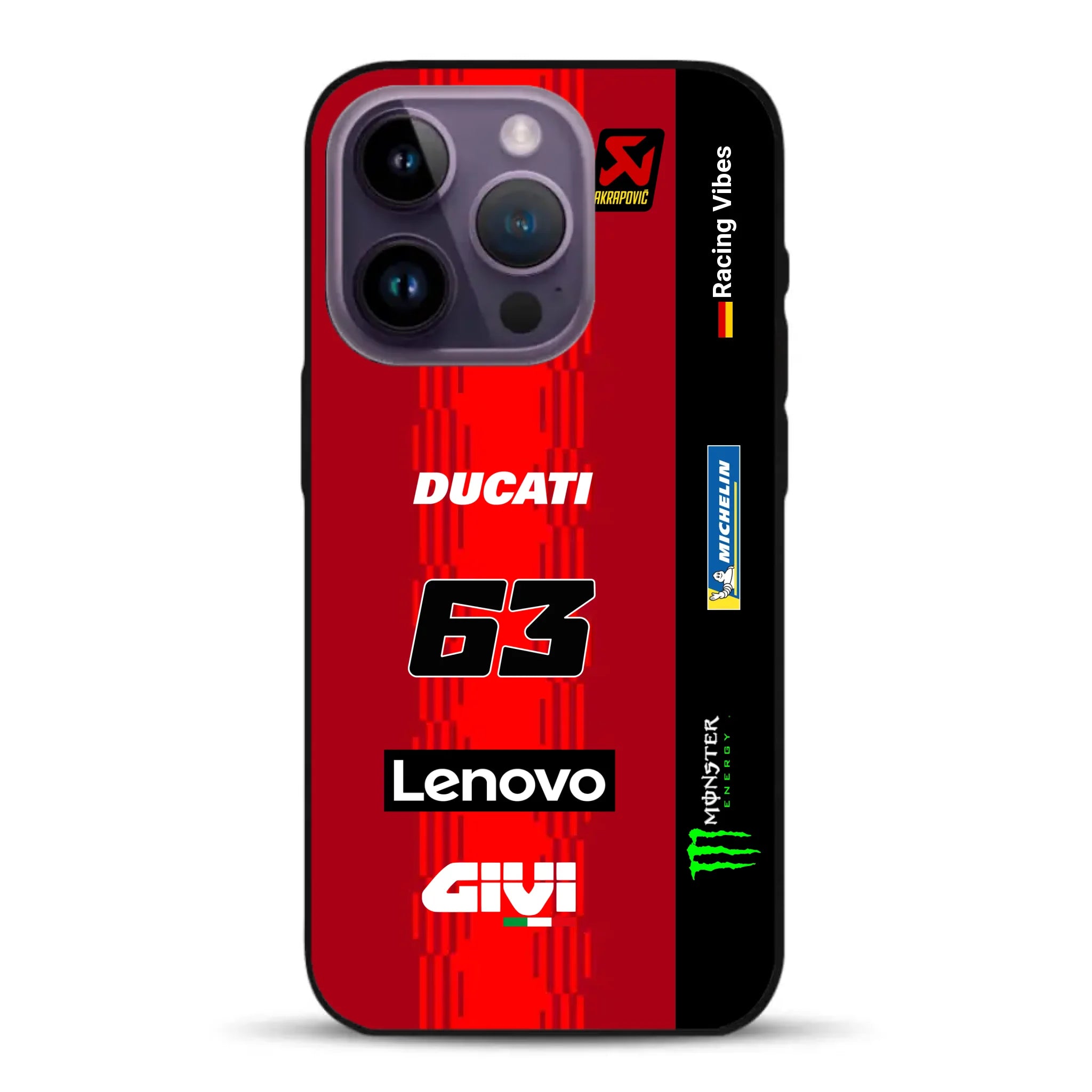 Desmosedici GP25 MotoGP 2025 Livery - Custom phone case for iPhone