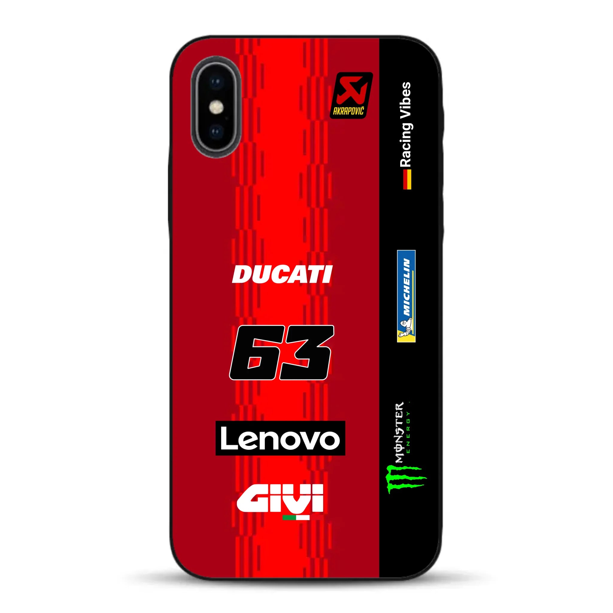 Desmosedici GP25 MotoGP 2025 Livery - Custom phone case for iPhone