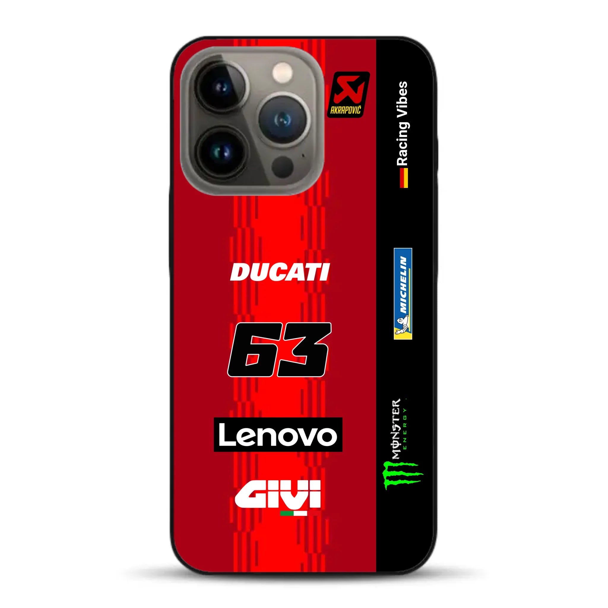 Desmosedici GP25 MotoGP 2025 Livery - Custodia per cellulare personalizzata per iPhone