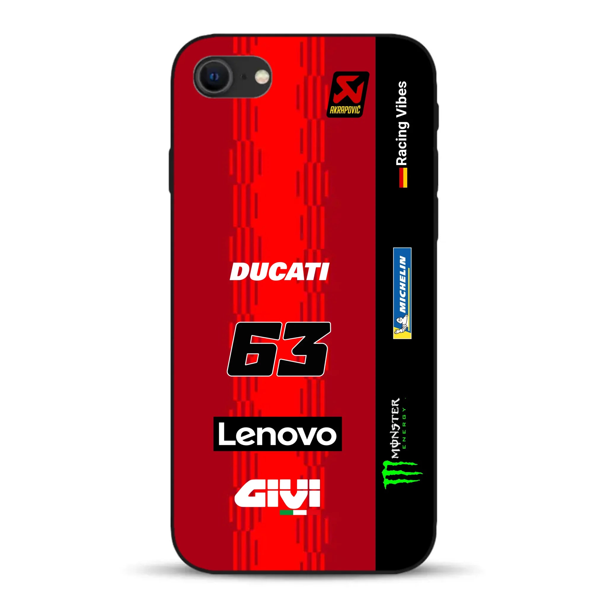 Desmosedici GP25 MotoGP 2025 Livery - Custodia per cellulare personalizzata per iPhone
