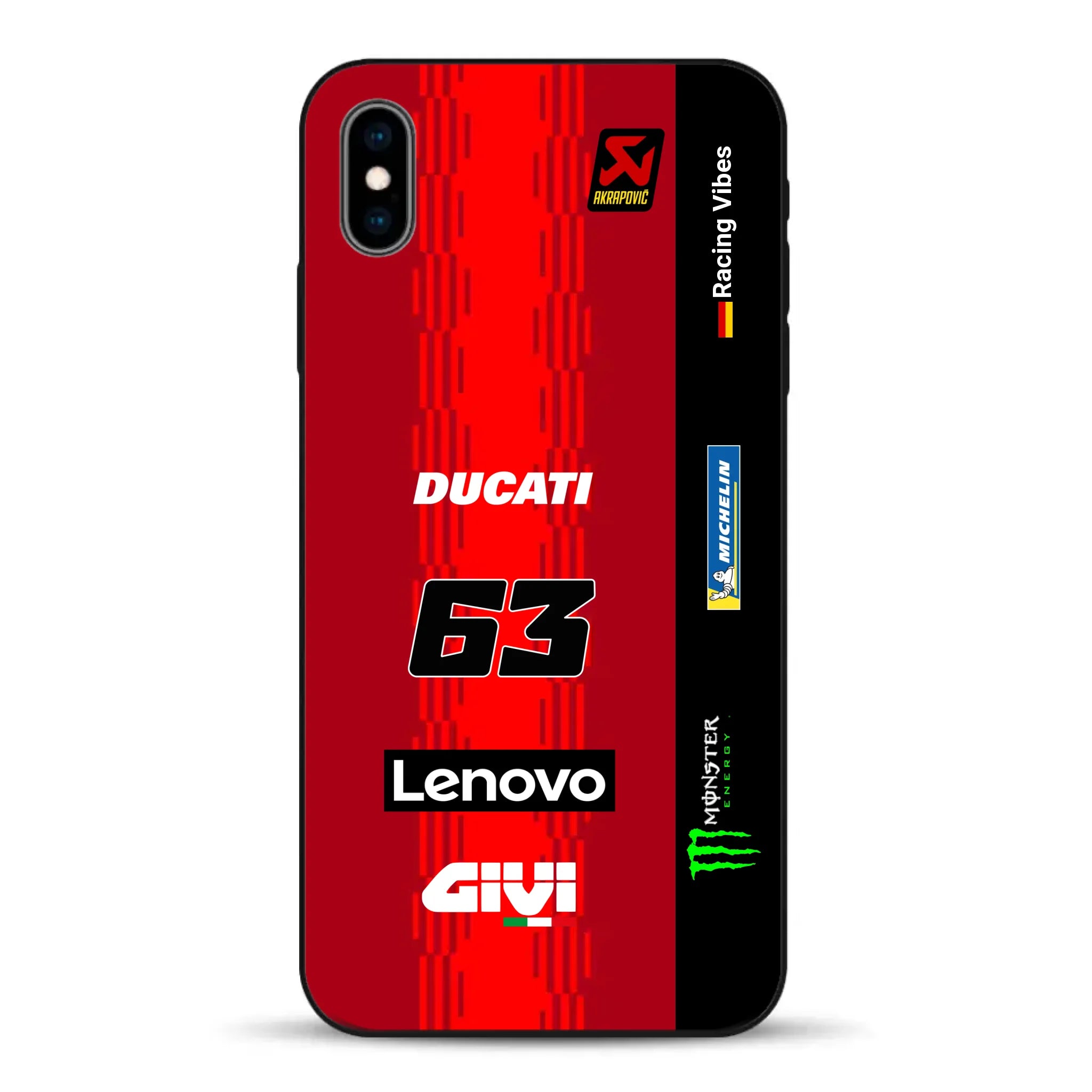 Desmosedici GP25 MotoGP 2025 Livery - Custodia per cellulare personalizzata per iPhone
