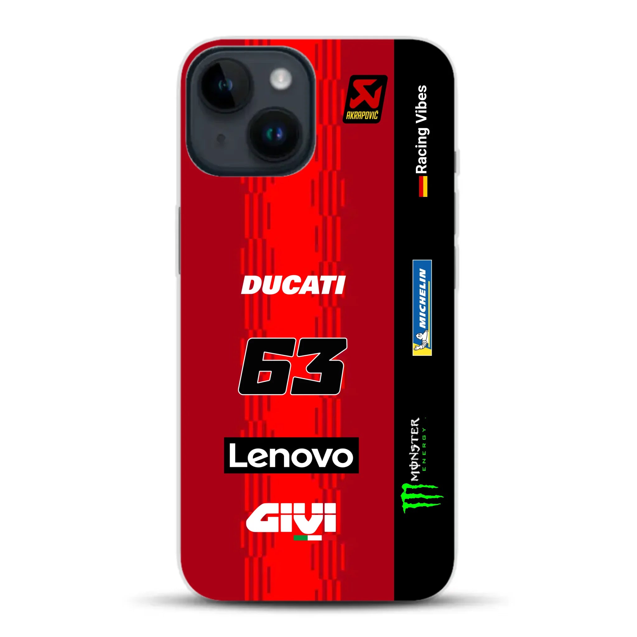 Desmosedici GP25 MotoGP 2025 Livery - Custom phone case for iPhone