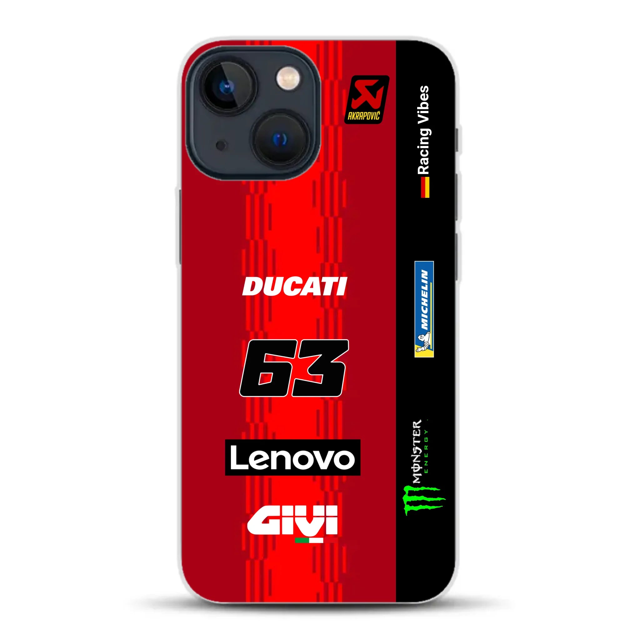 Desmosedici GP25 MotoGP 2025 Livery - Custodia per cellulare personalizzata per iPhone