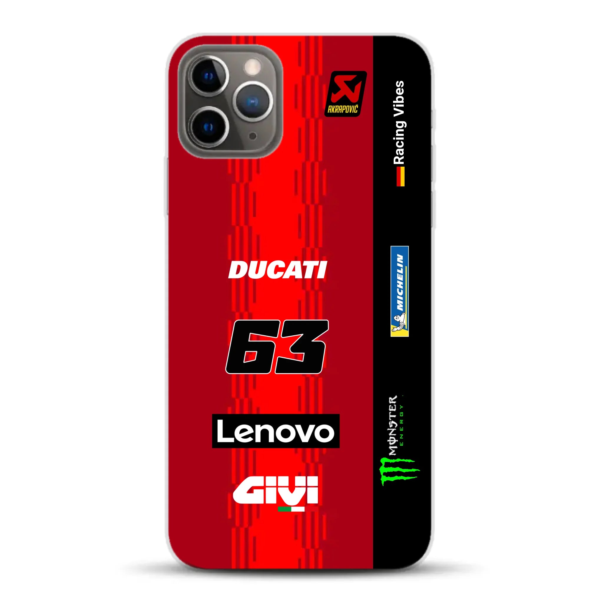 Desmosedici GP25 MotoGP 2025 Livery - Custom phone case for iPhone