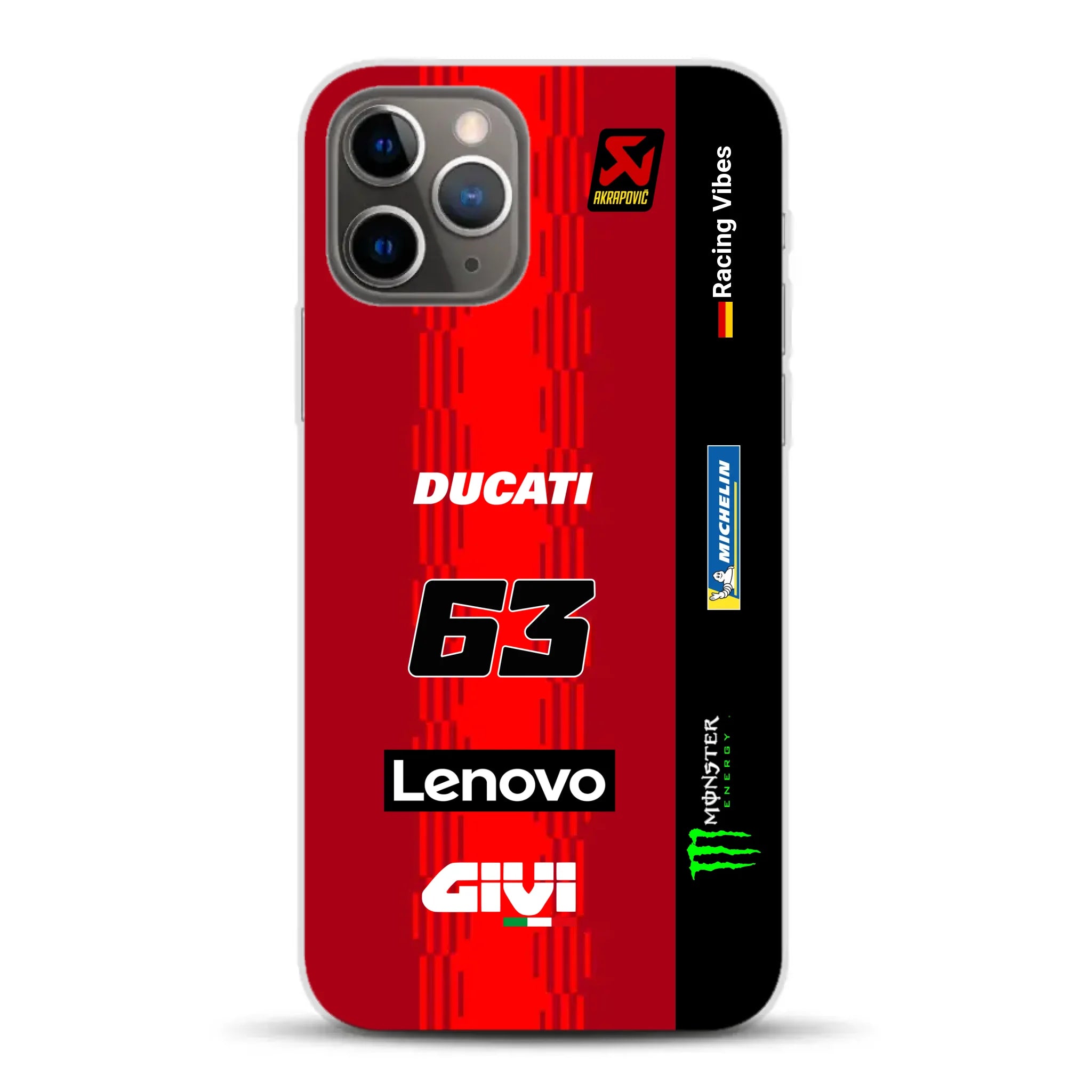 Desmosedici GP25 MotoGP 2025 Livery - Custom phone case for iPhone