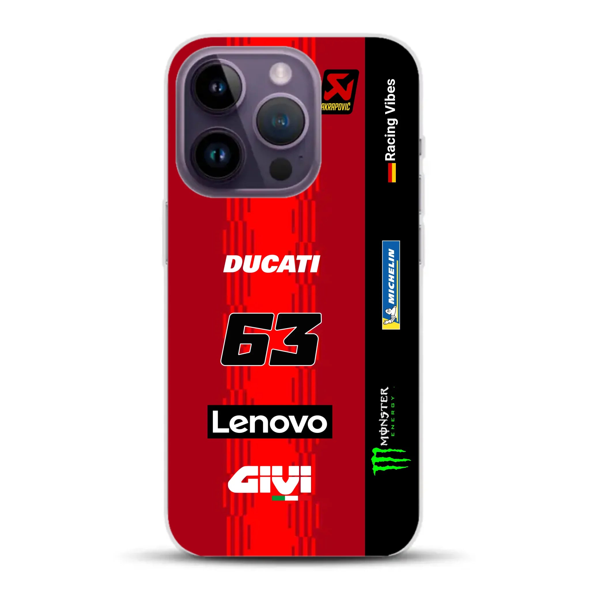 Desmosedici GP25 MotoGP 2025 Livery - Custom phone case for iPhone