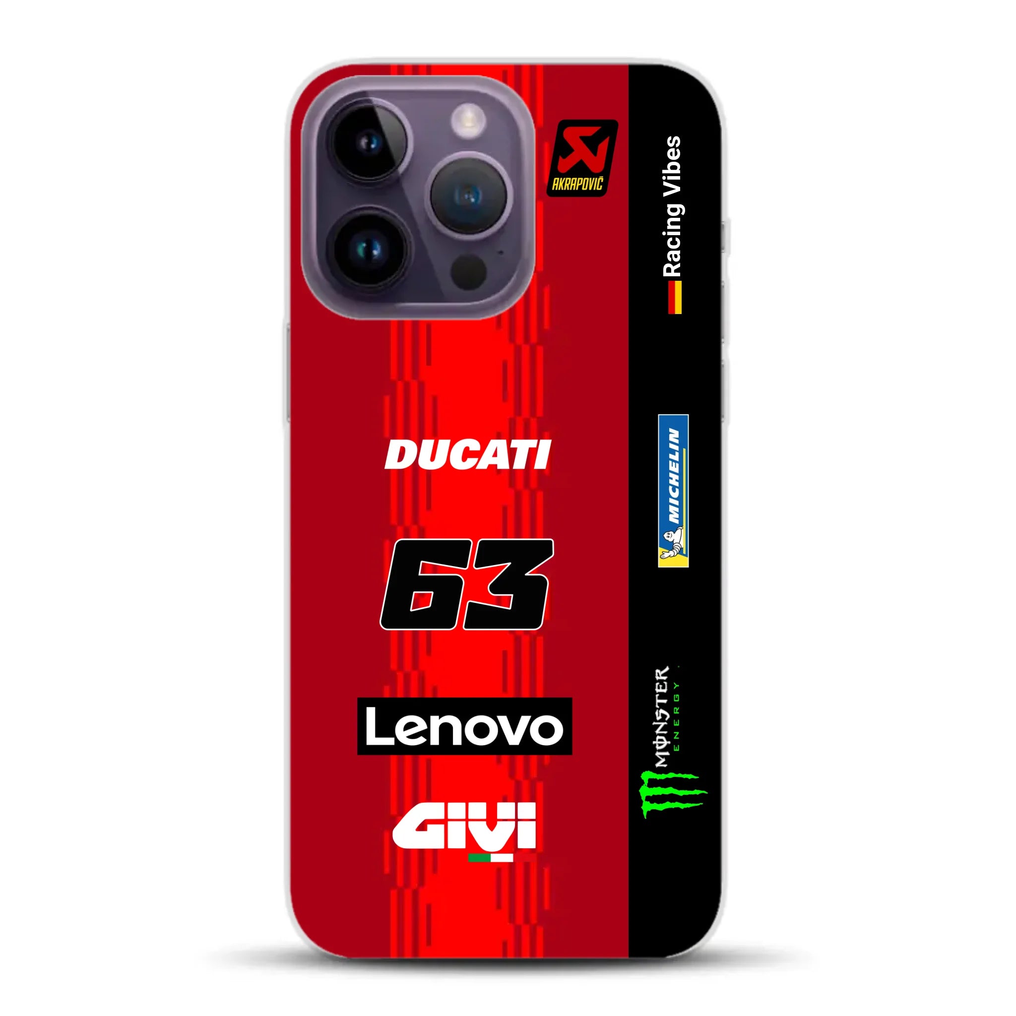 Desmosedici GP25 MotoGP 2025 Livery - Custom phone case for iPhone
