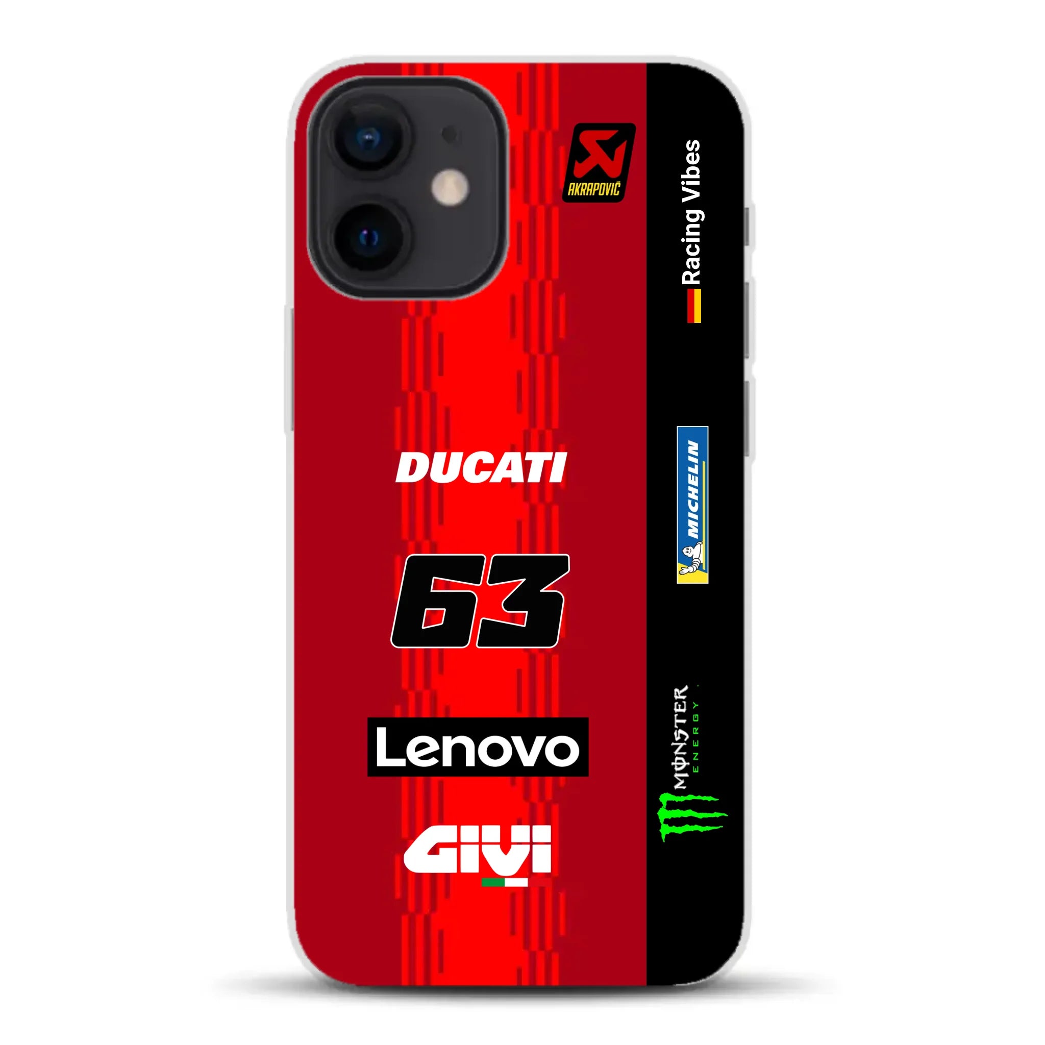 Desmosedici GP25 MotoGP 2025 Livery - Custom phone case for iPhone