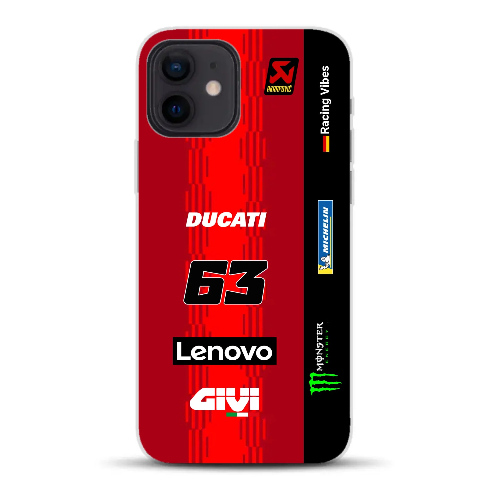 Desmosedici GP25 MotoGP 2025 Livery - Custom phone case for iPhone