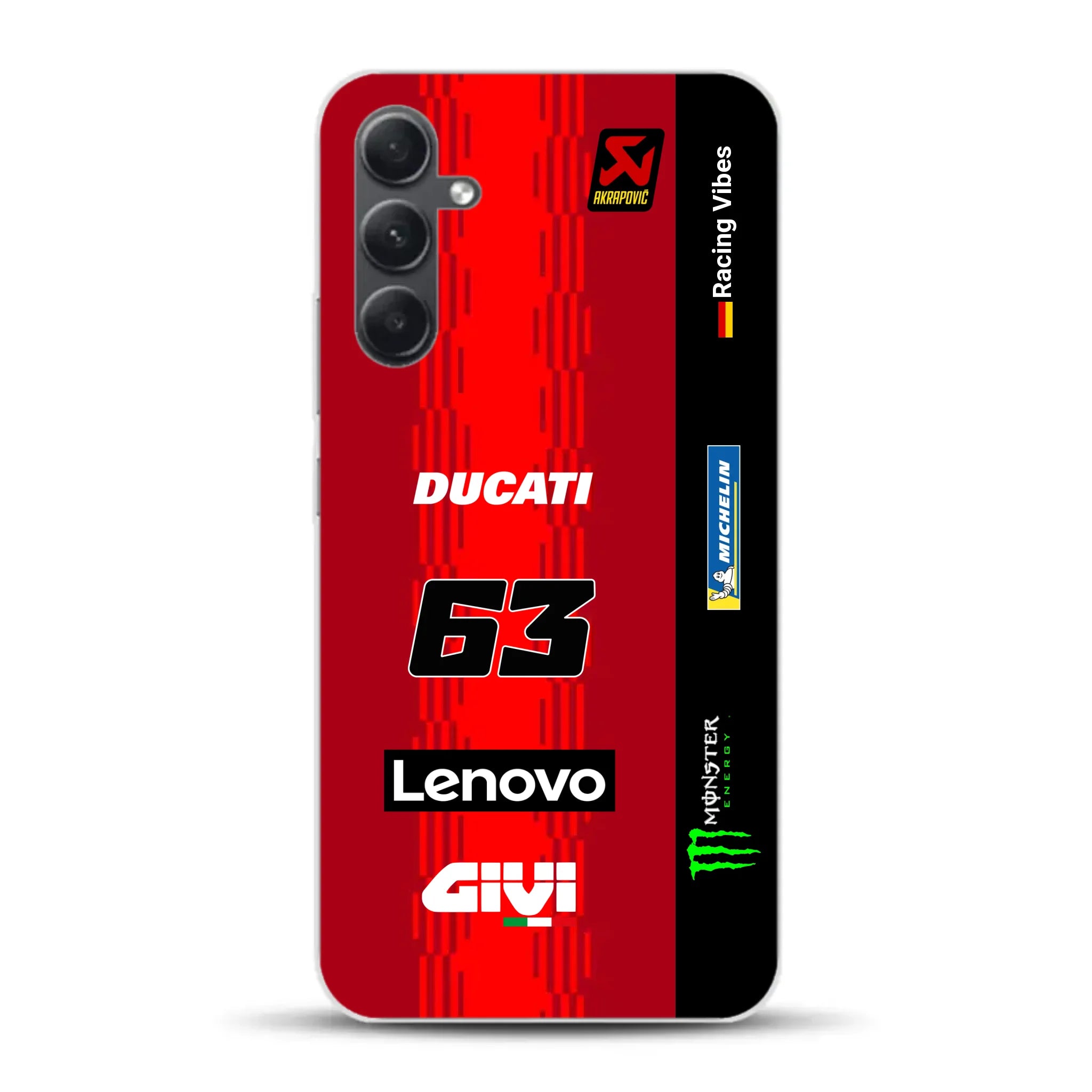 Desmosedici GP25 MotoGP 2025 Livery - Individuelle Handyhülle für Samsung
