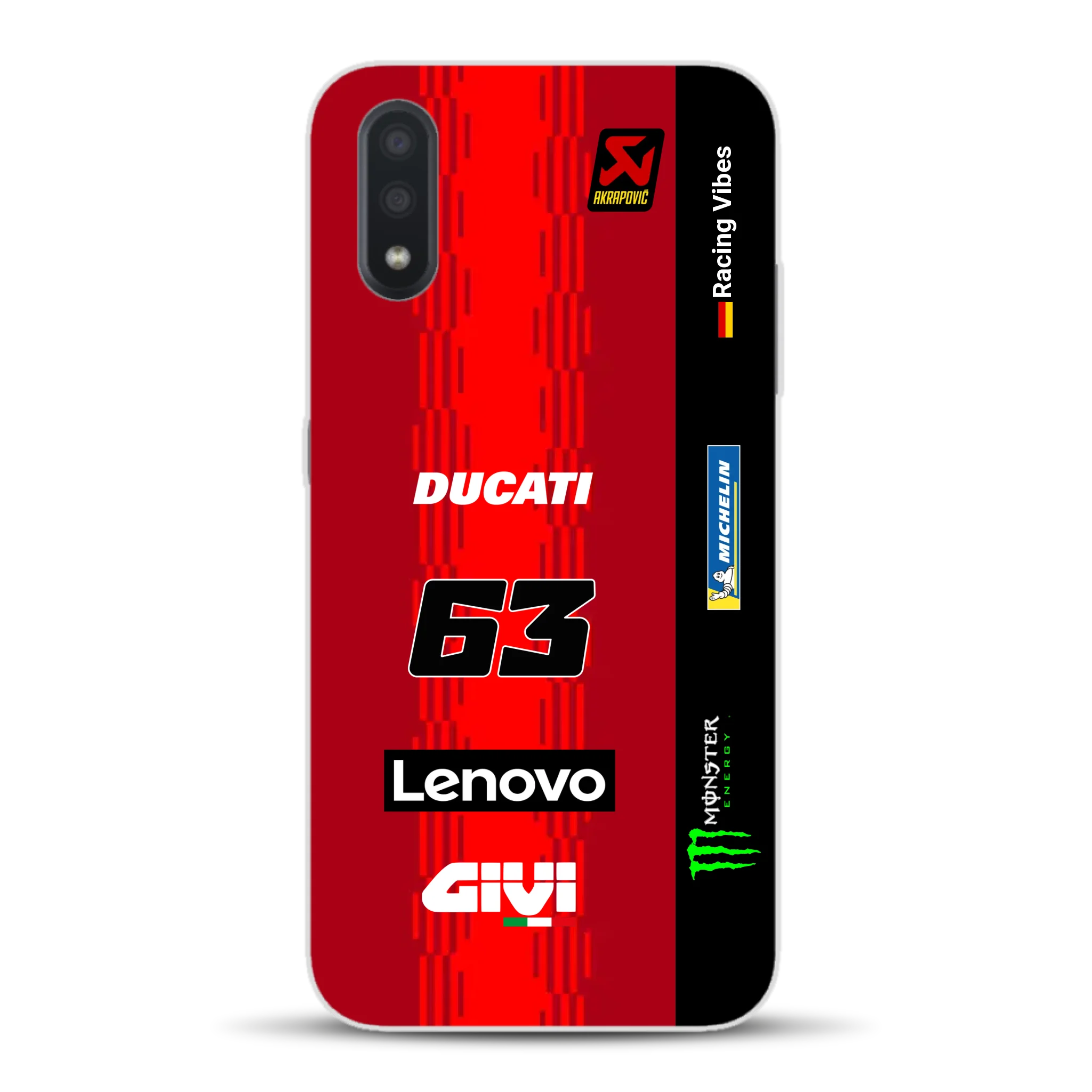 Desmosedici GP25 MotoGP 2025 Livery - Custodia per cellulare personalizzata per Samsung