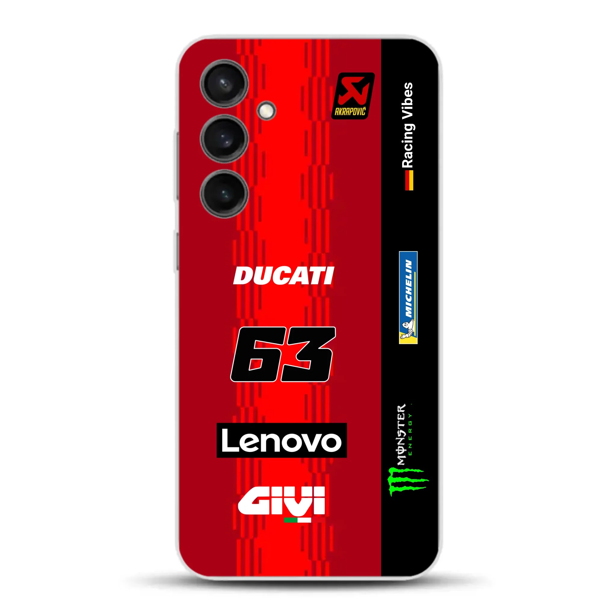 Desmosedici GP25 MotoGP 2025 Livery - Individuelle Handyhülle für Samsung