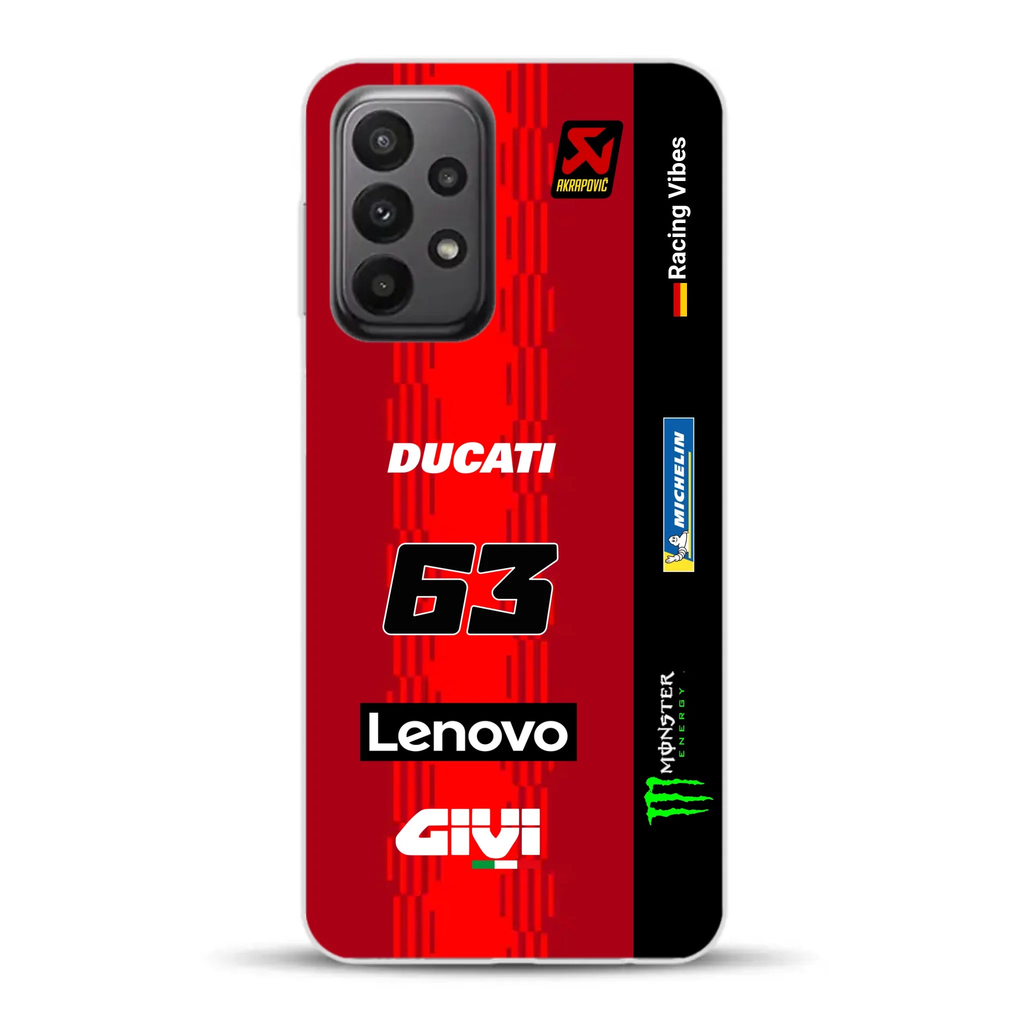 Desmosedici GP25 MotoGP 2025 Livery - Individuelle Handyhülle für Samsung