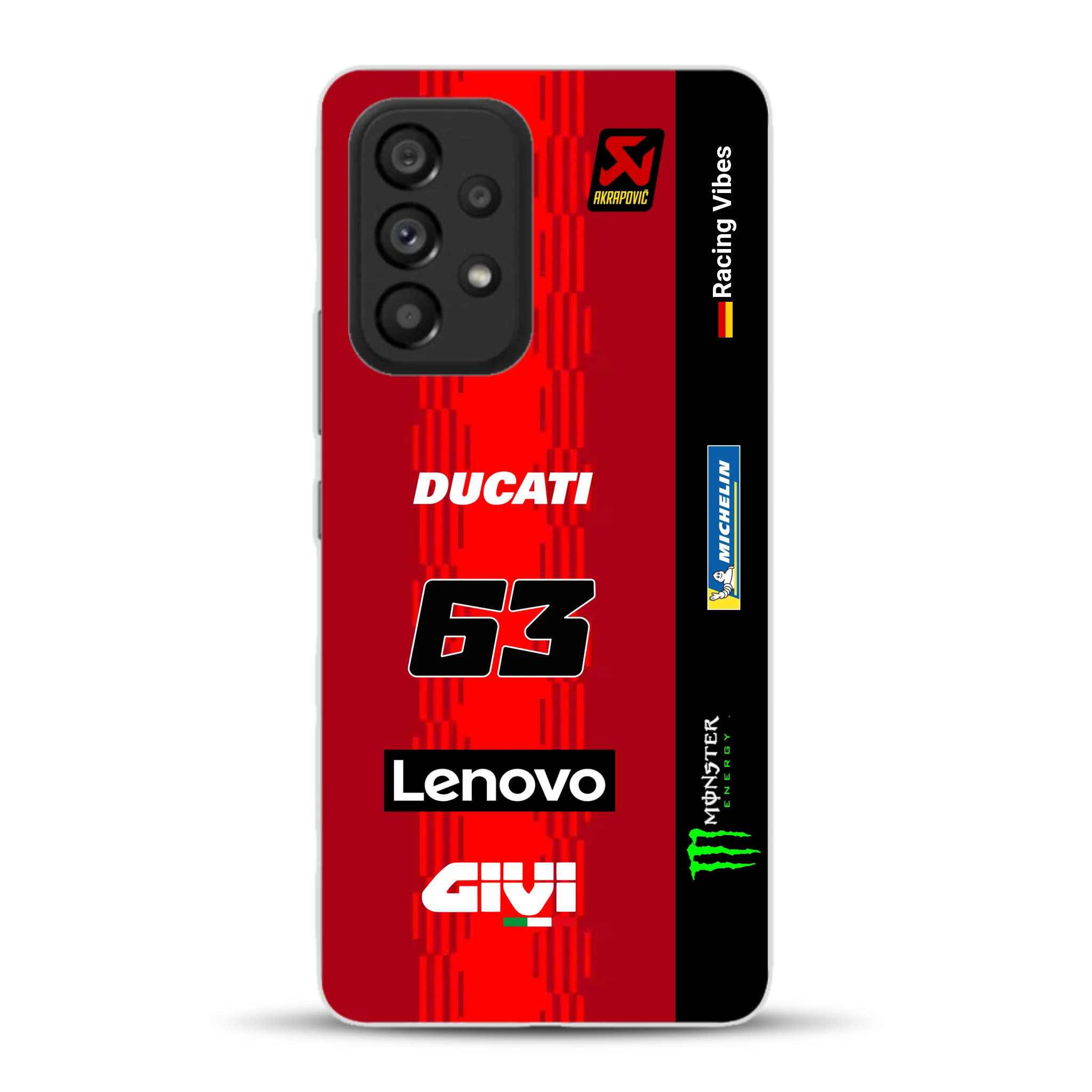 Desmosedici GP25 MotoGP 2025 Livery - Individuelle Handyhülle für Samsung
