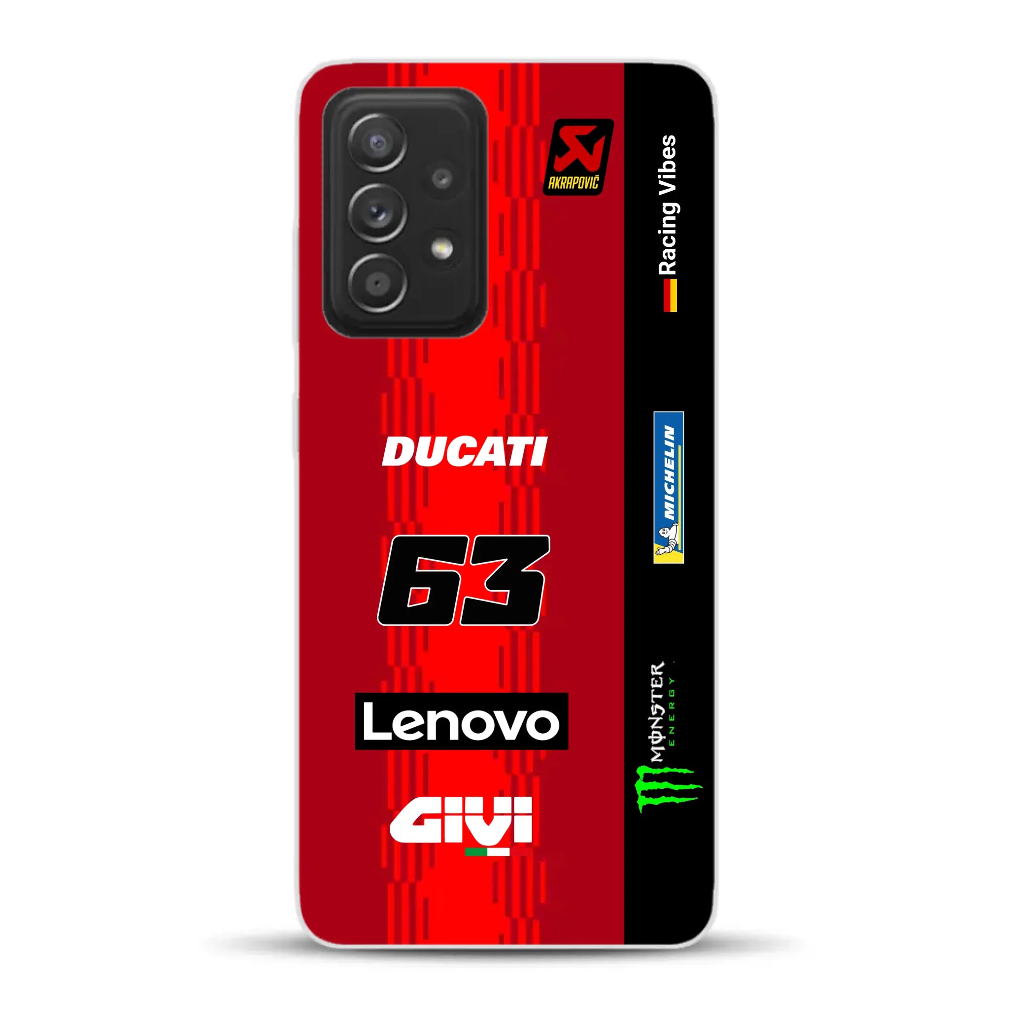 Desmosedici GP25 MotoGP 2025 Livery - Individuelle Handyhülle für Samsung