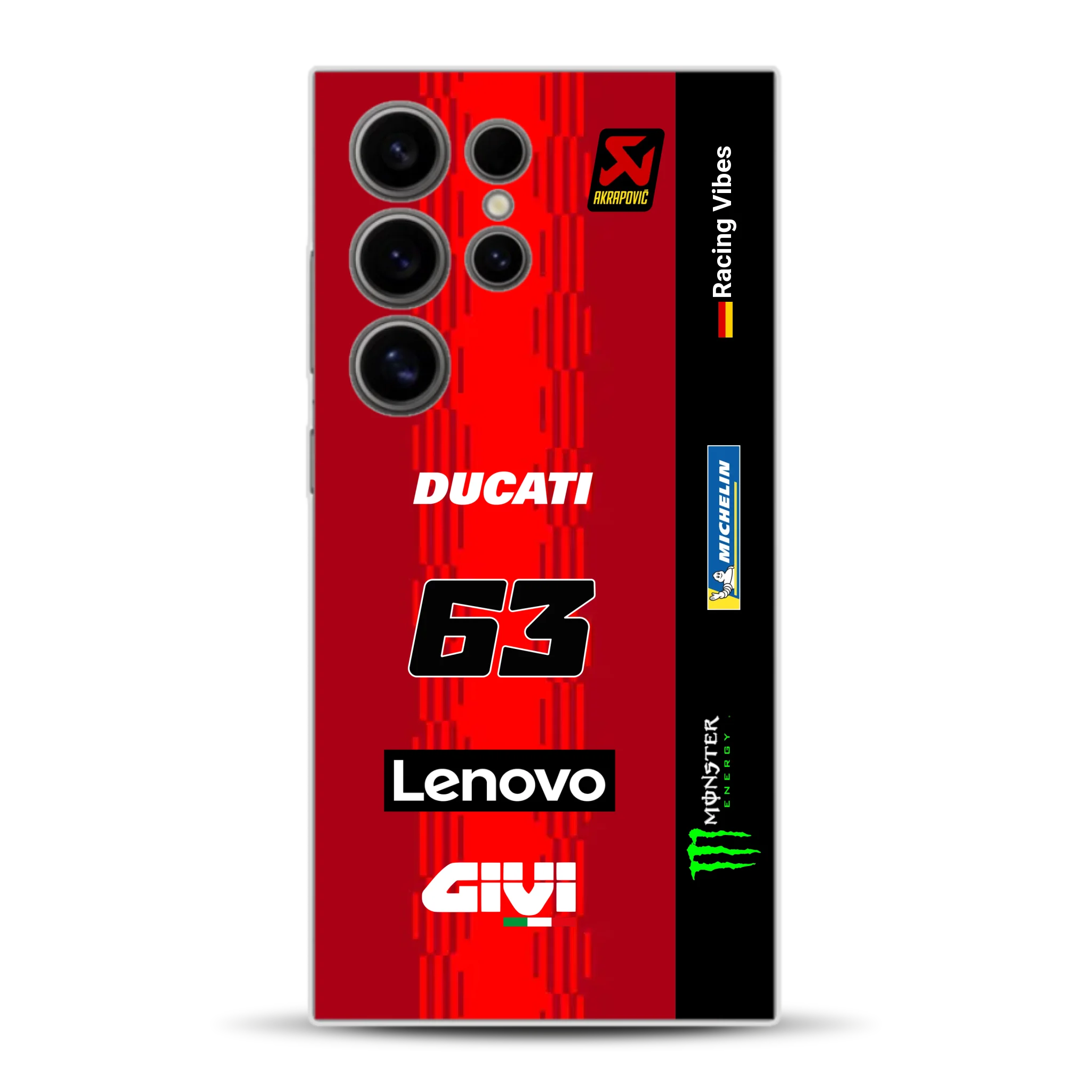 Desmosedici GP25 MotoGP 2025 Livery - Individuelle Handyhülle für Samsung
