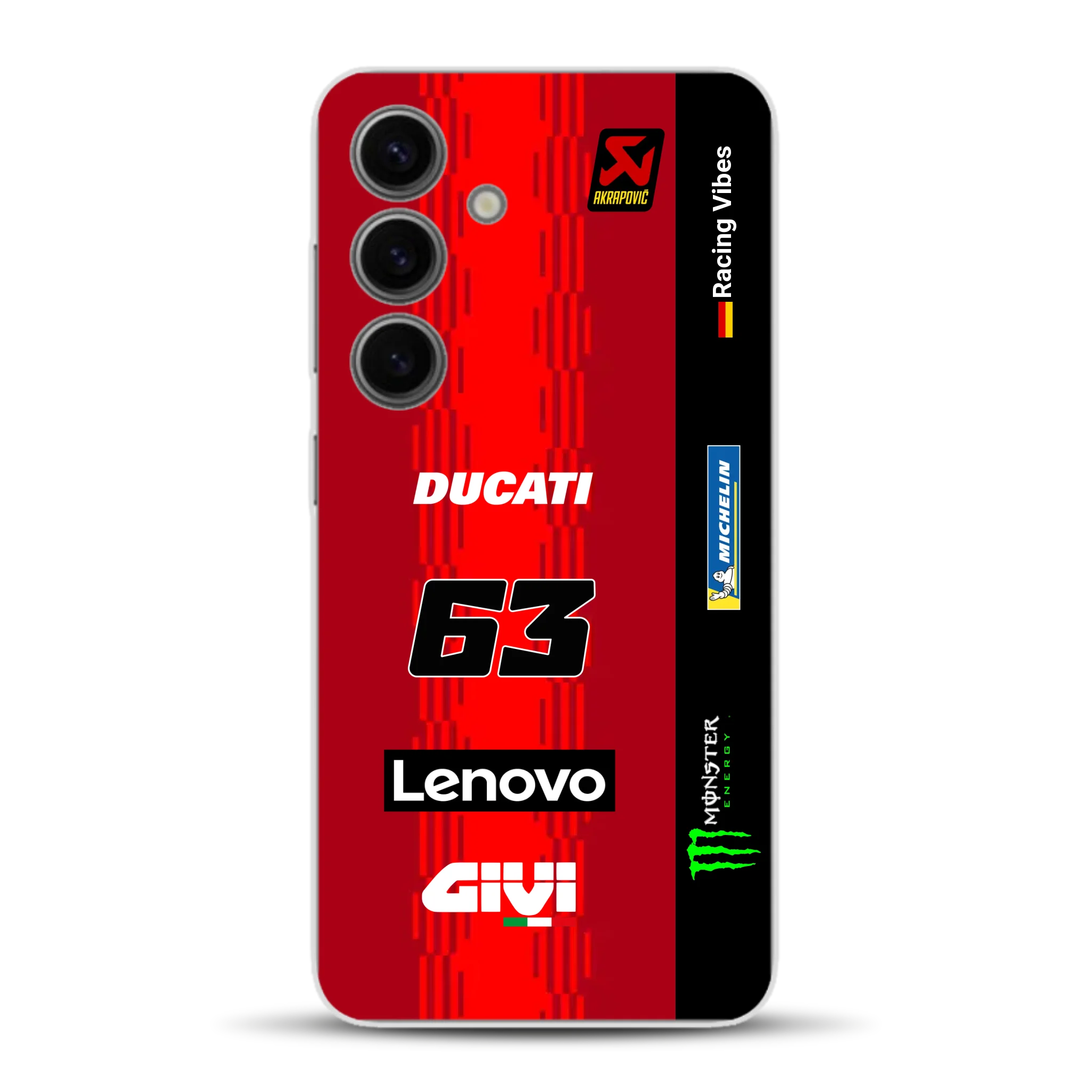 Desmosedici GP25 MotoGP 2025 Livery - Individuelle Handyhülle für Samsung