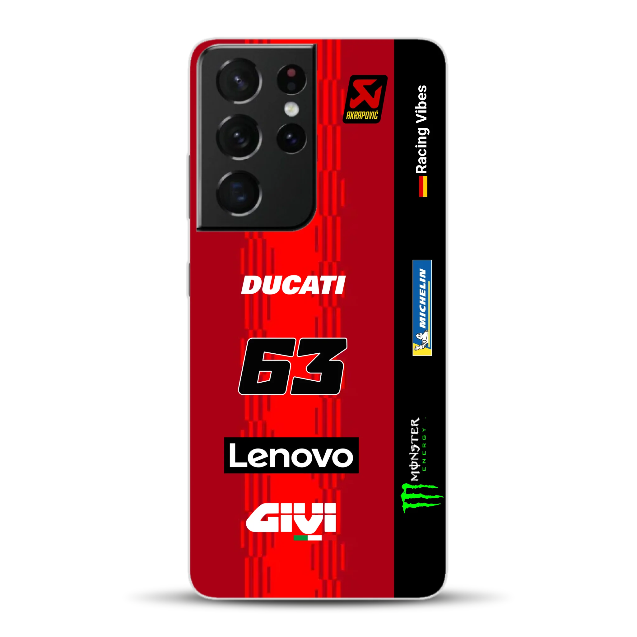 Desmosedici GP25 MotoGP 2025 Livery - Individuelle Handyhülle für Samsung