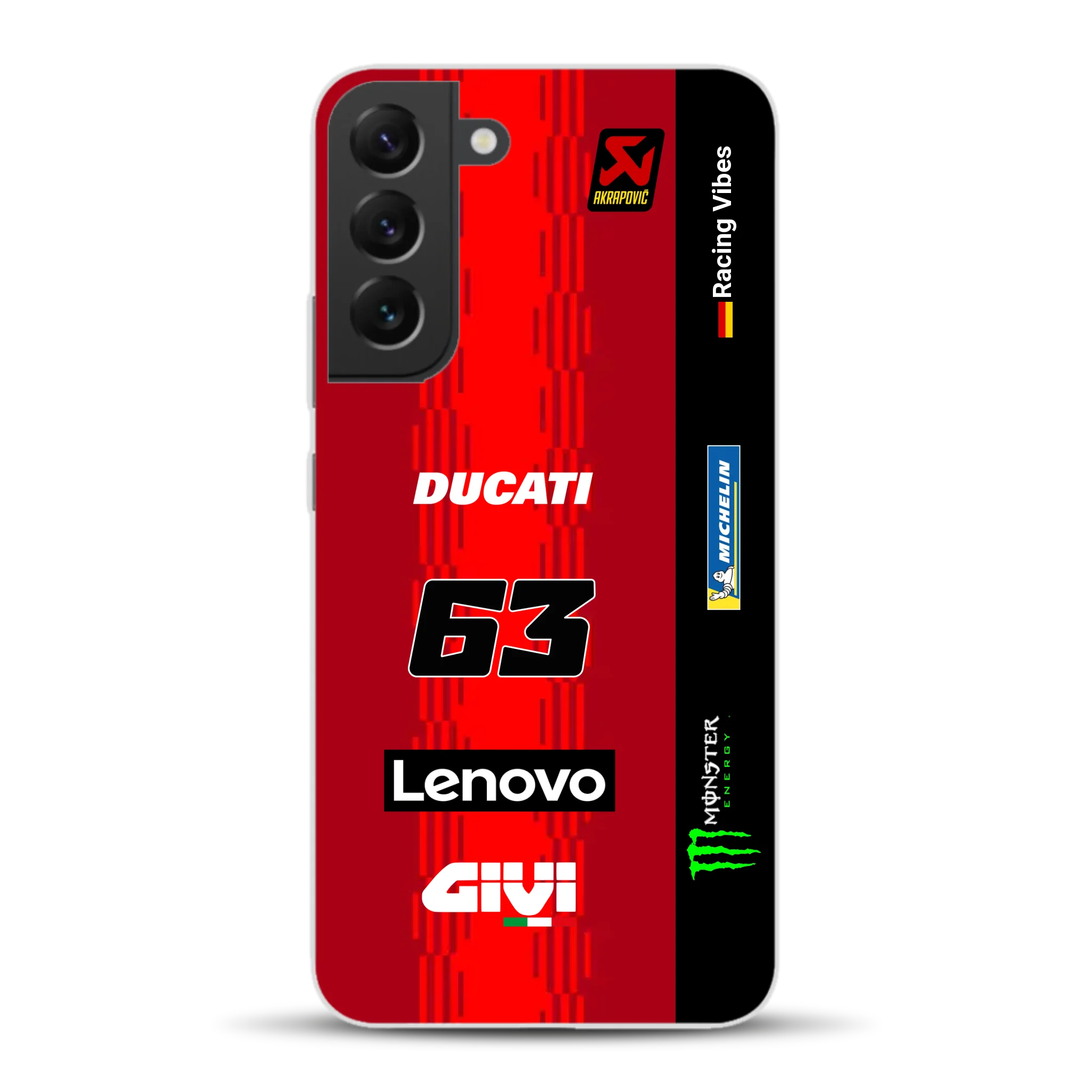 Desmosedici GP25 MotoGP 2025 Livery - Individuelle Handyhülle für Samsung