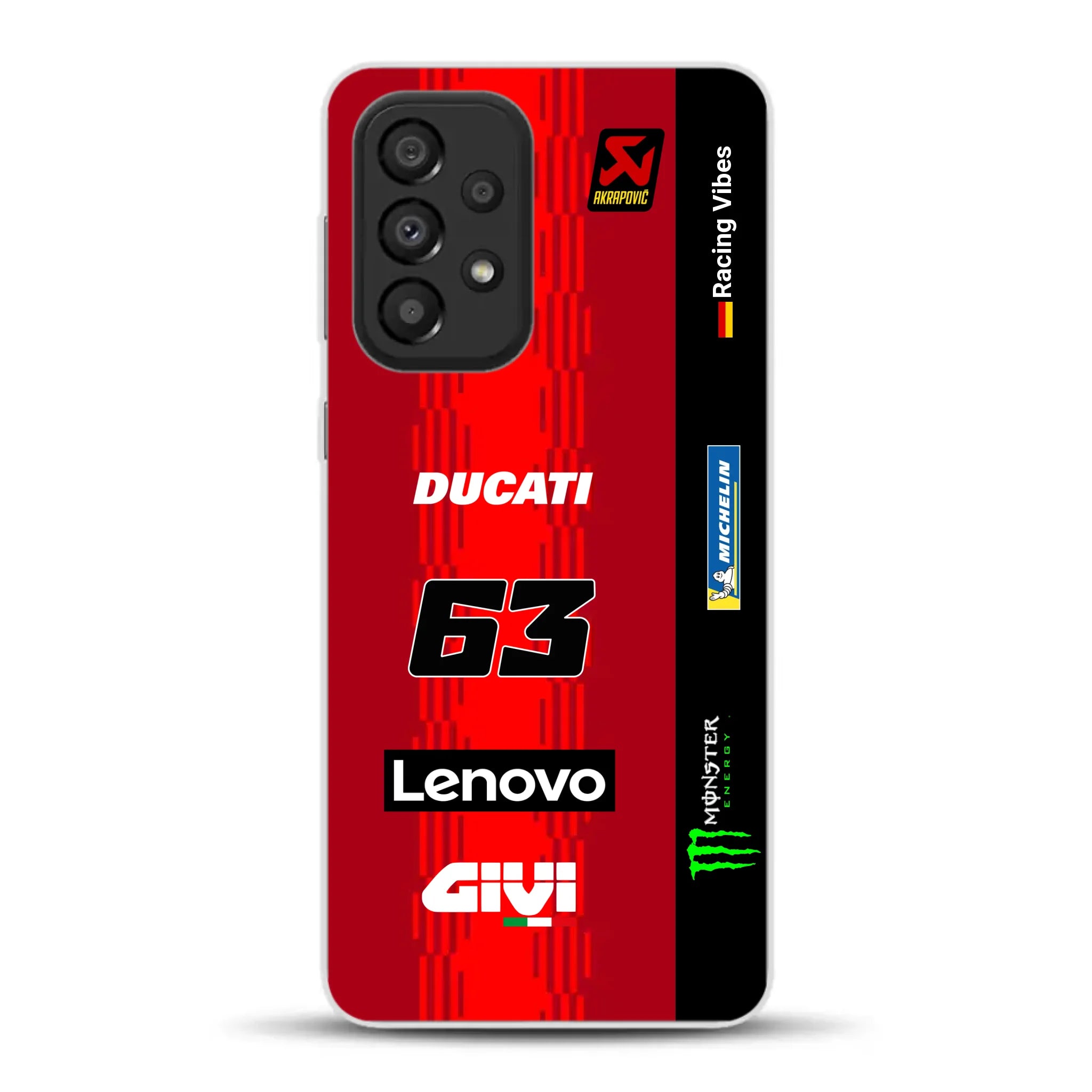 Desmosedici GP25 MotoGP 2025 Livery - Individuelle Handyhülle für Samsung