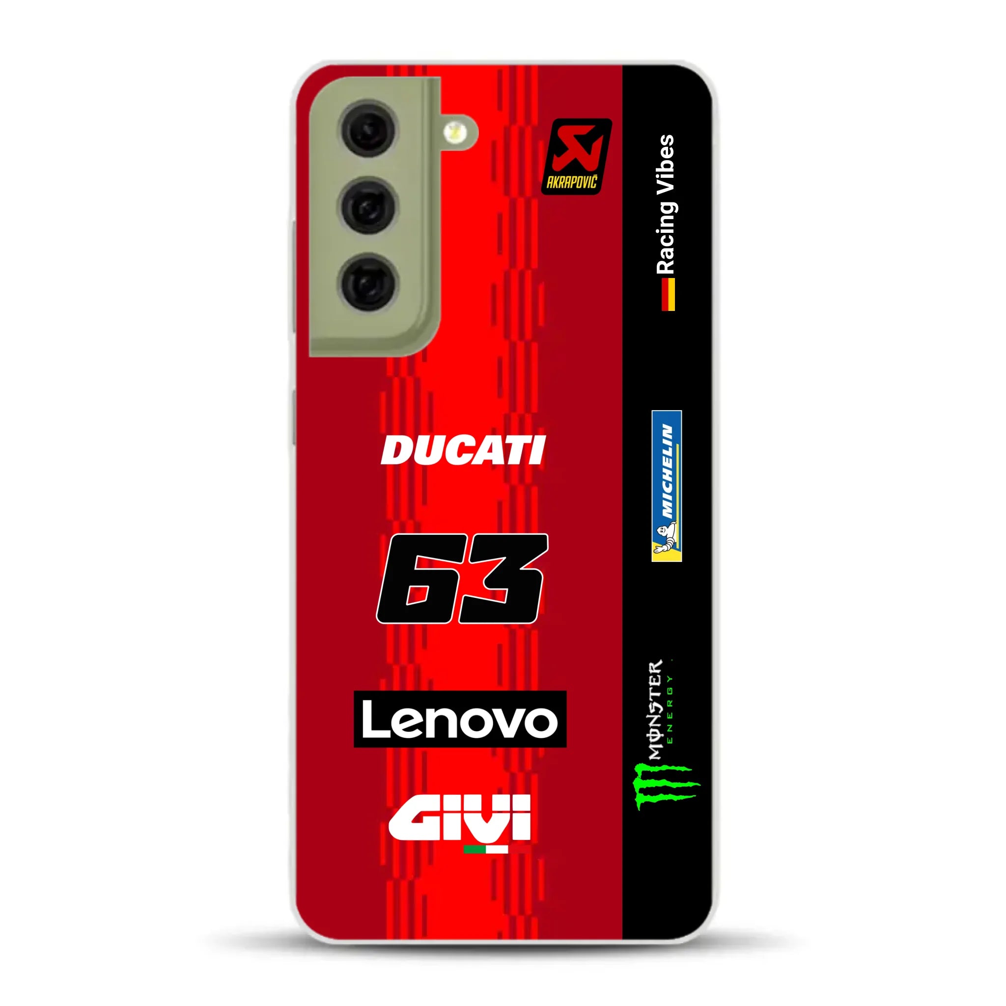 Desmosedici GP25 MotoGP 2025 Livery - Individuelle Handyhülle für Samsung