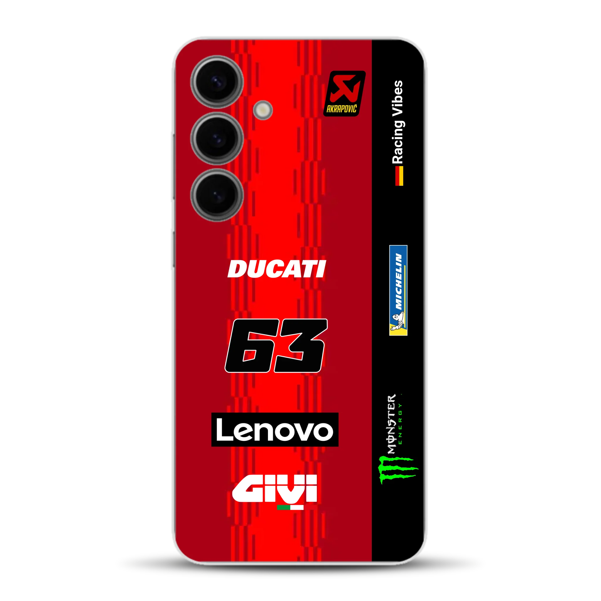 Desmosedici GP25 MotoGP 2025 Livery - Individuelle Handyhülle für Samsung