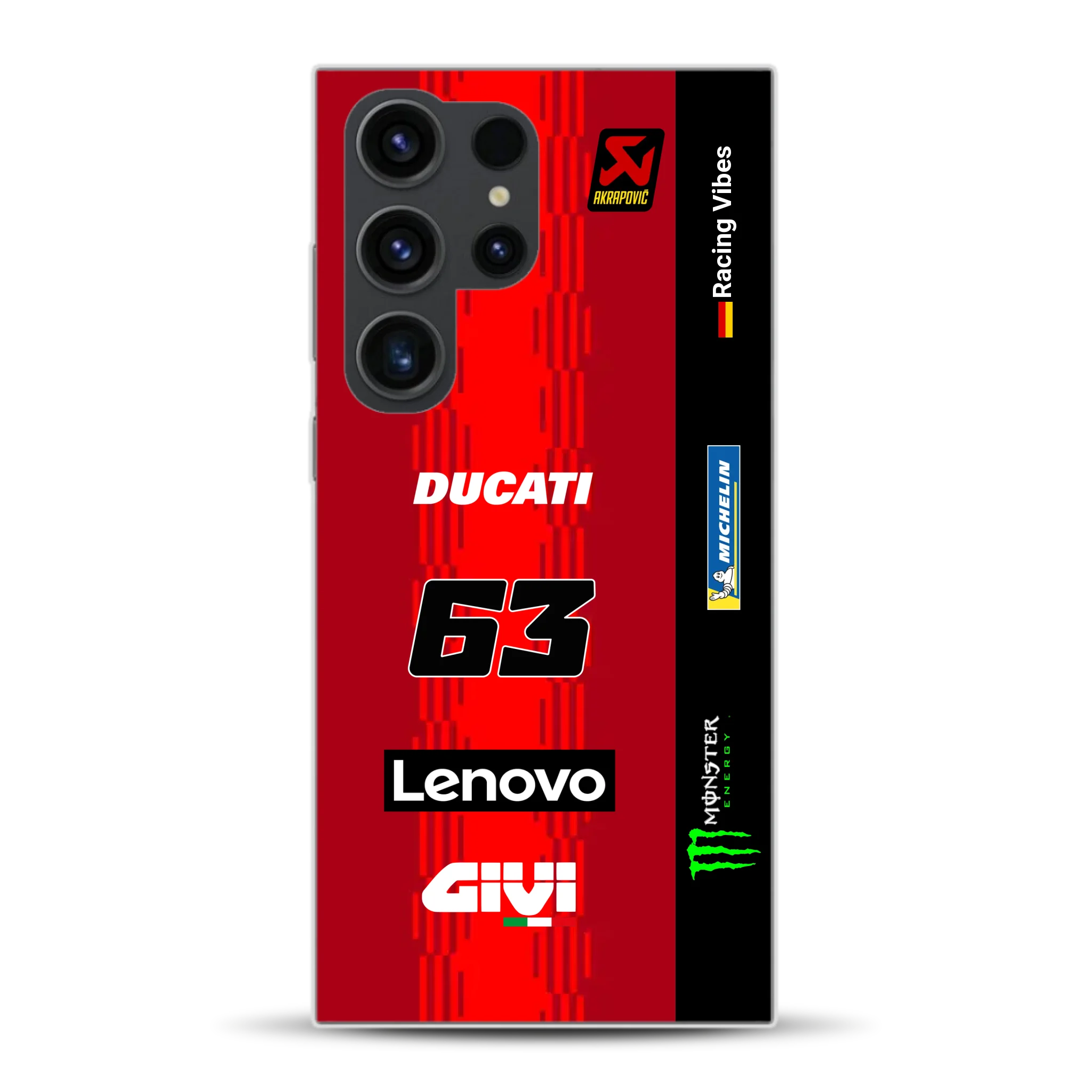Desmosedici GP25 MotoGP 2025 Livery - Individuelle Handyhülle für Samsung