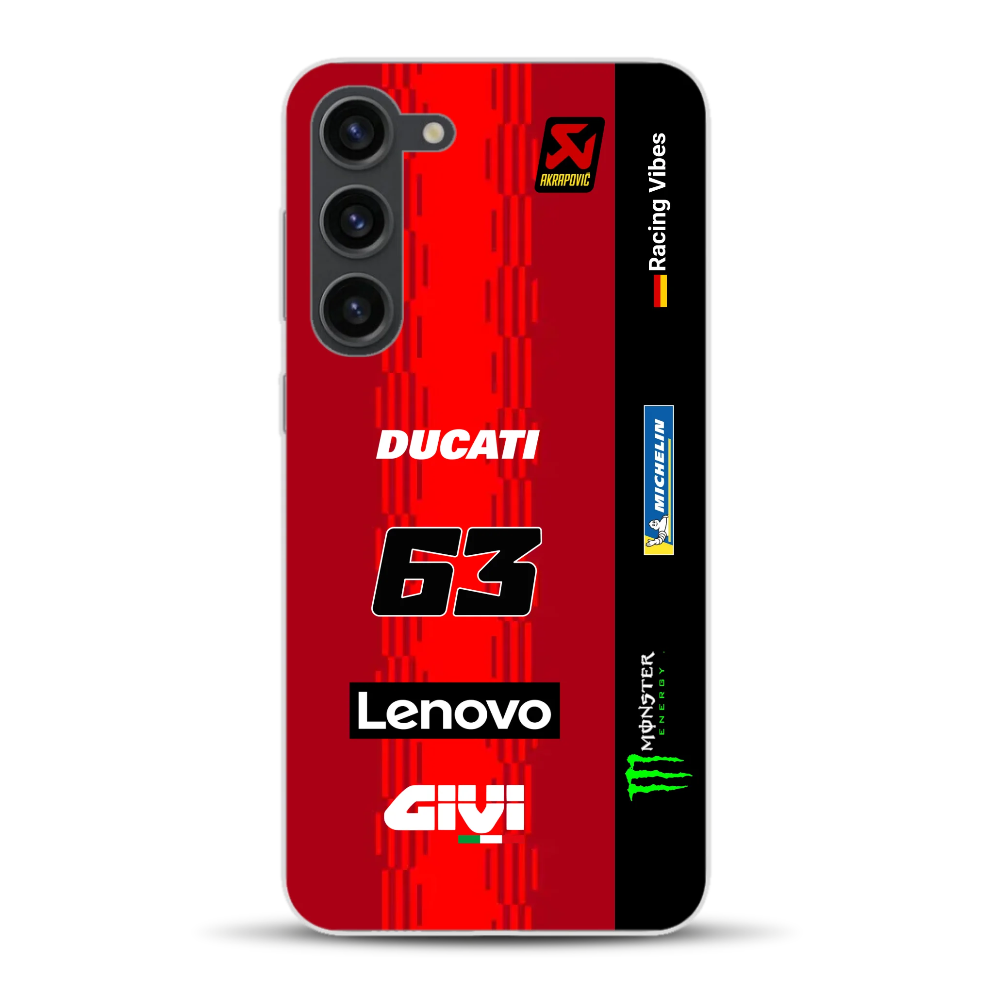 Desmosedici GP25 MotoGP 2025 Livery - Individuelle Handyhülle für Samsung