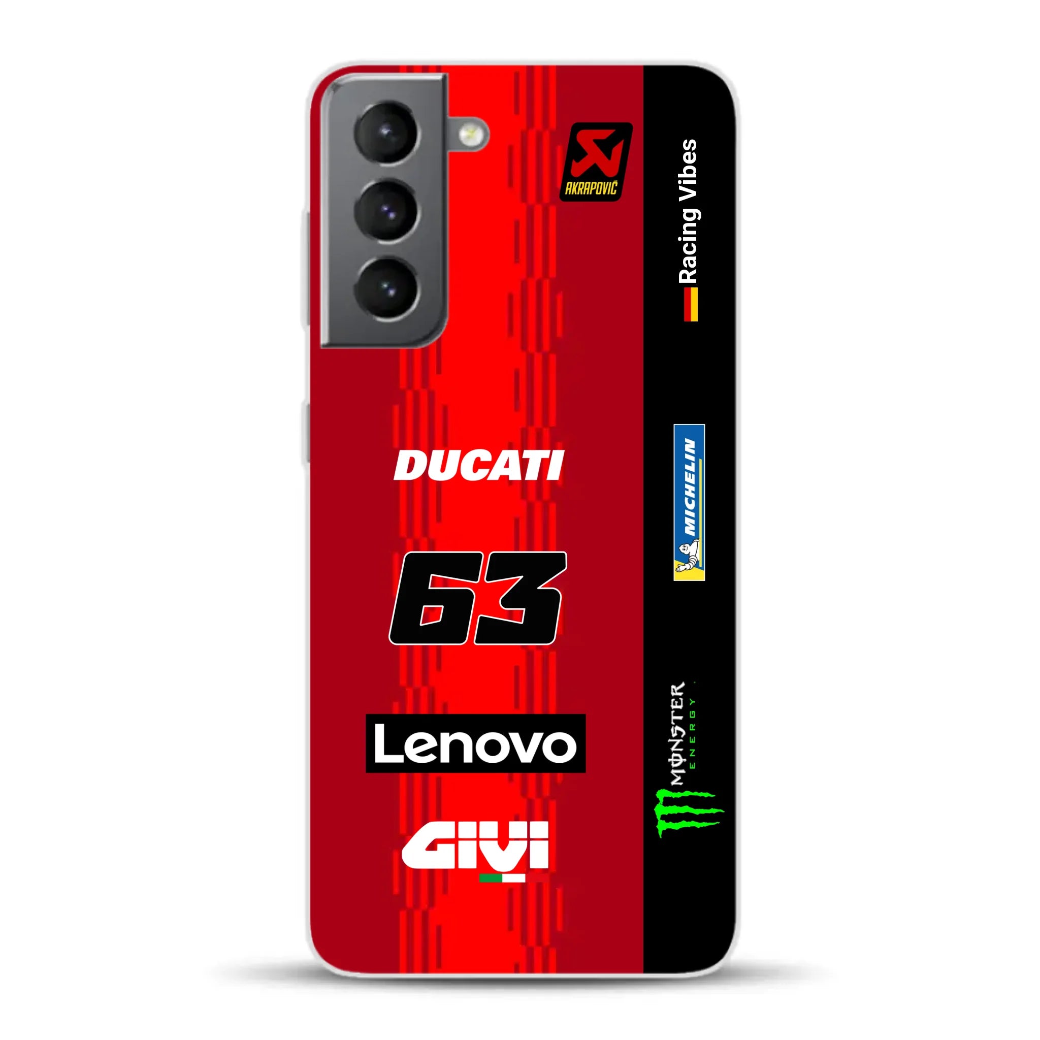 Desmosedici GP25 MotoGP 2025 Livery - Individuelle Handyhülle für Samsung