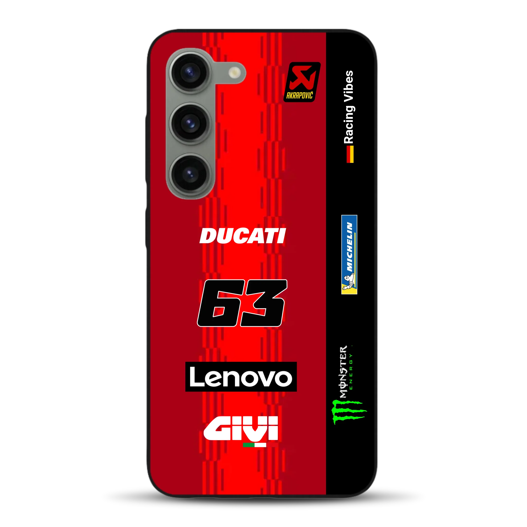 Desmosedici GP25 MotoGP 2025 Livery - Individuelle Handyhülle für Samsung