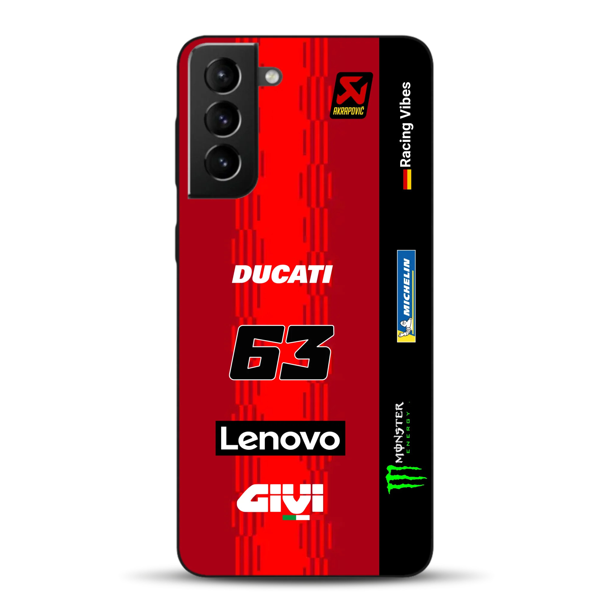 Desmosedici GP25 MotoGP 2025 Livery - Individuelle Handyhülle für Samsung