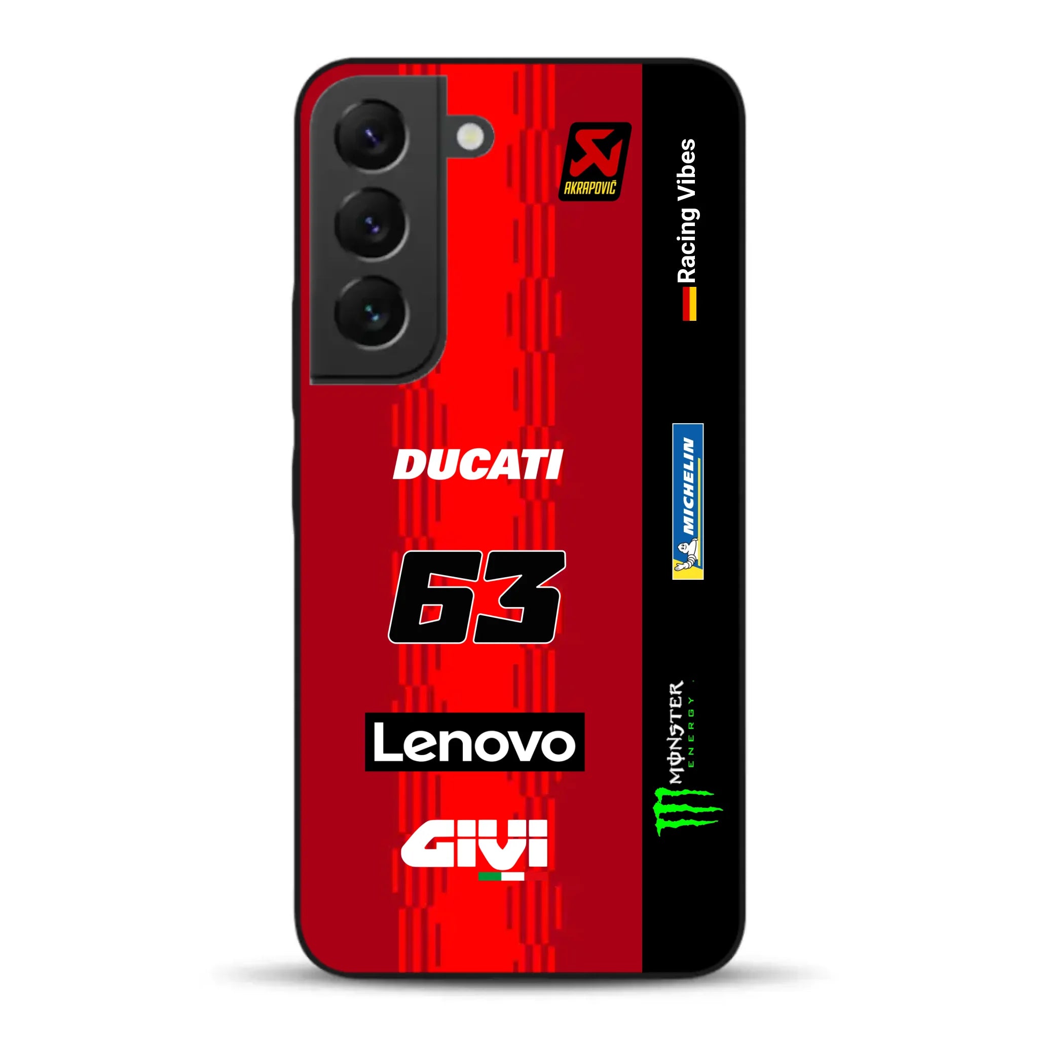 Desmosedici GP25 MotoGP 2025 Livery - Individuelle Handyhülle für Samsung