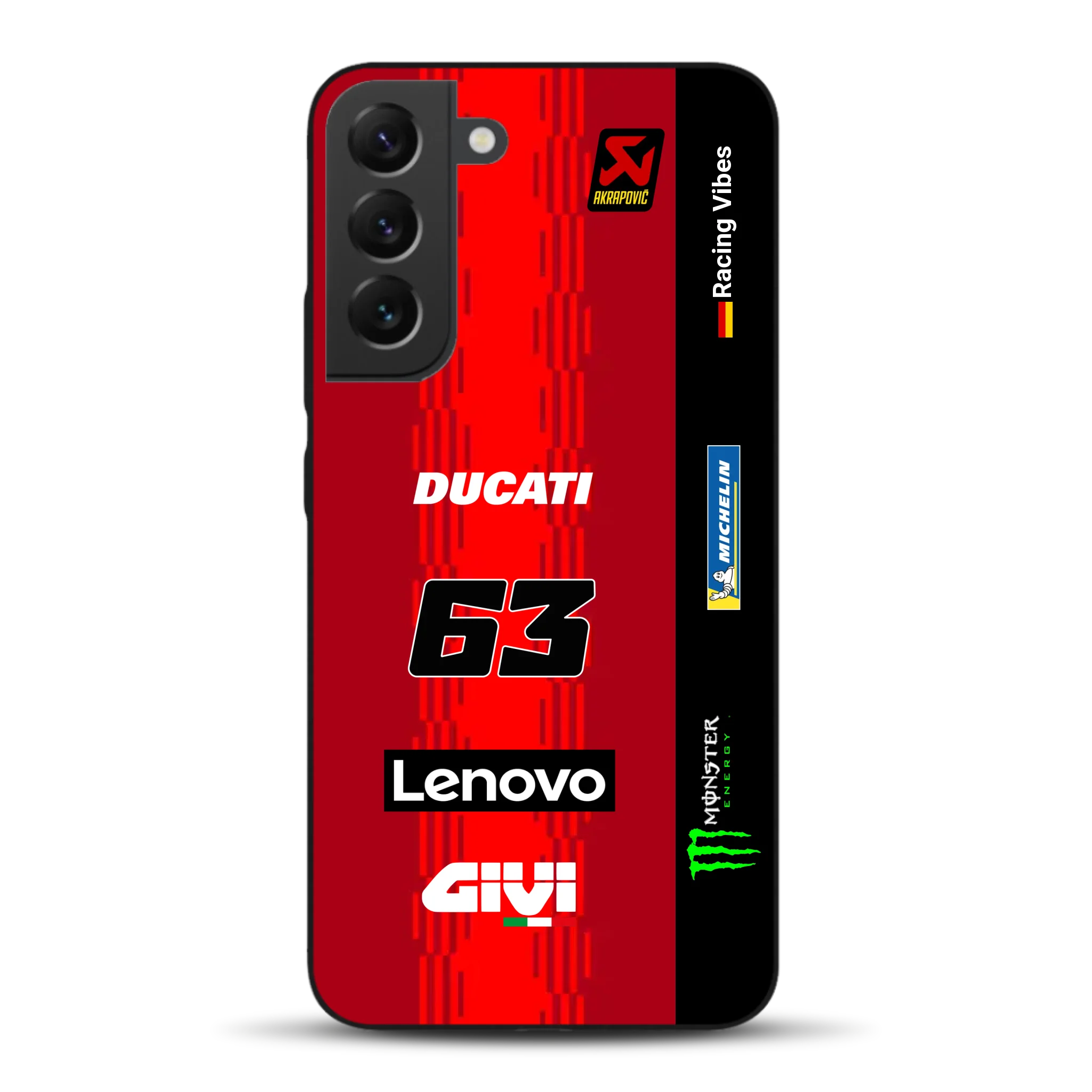 Desmosedici GP25 MotoGP 2025 Livery - Individuelle Handyhülle für Samsung