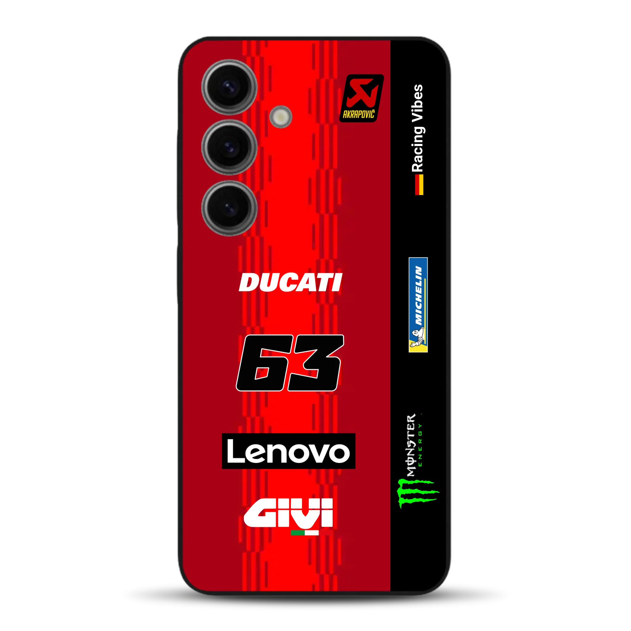 Desmosedici GP25 MotoGP 2025 Livery - Individuelle Handyhülle für Samsung