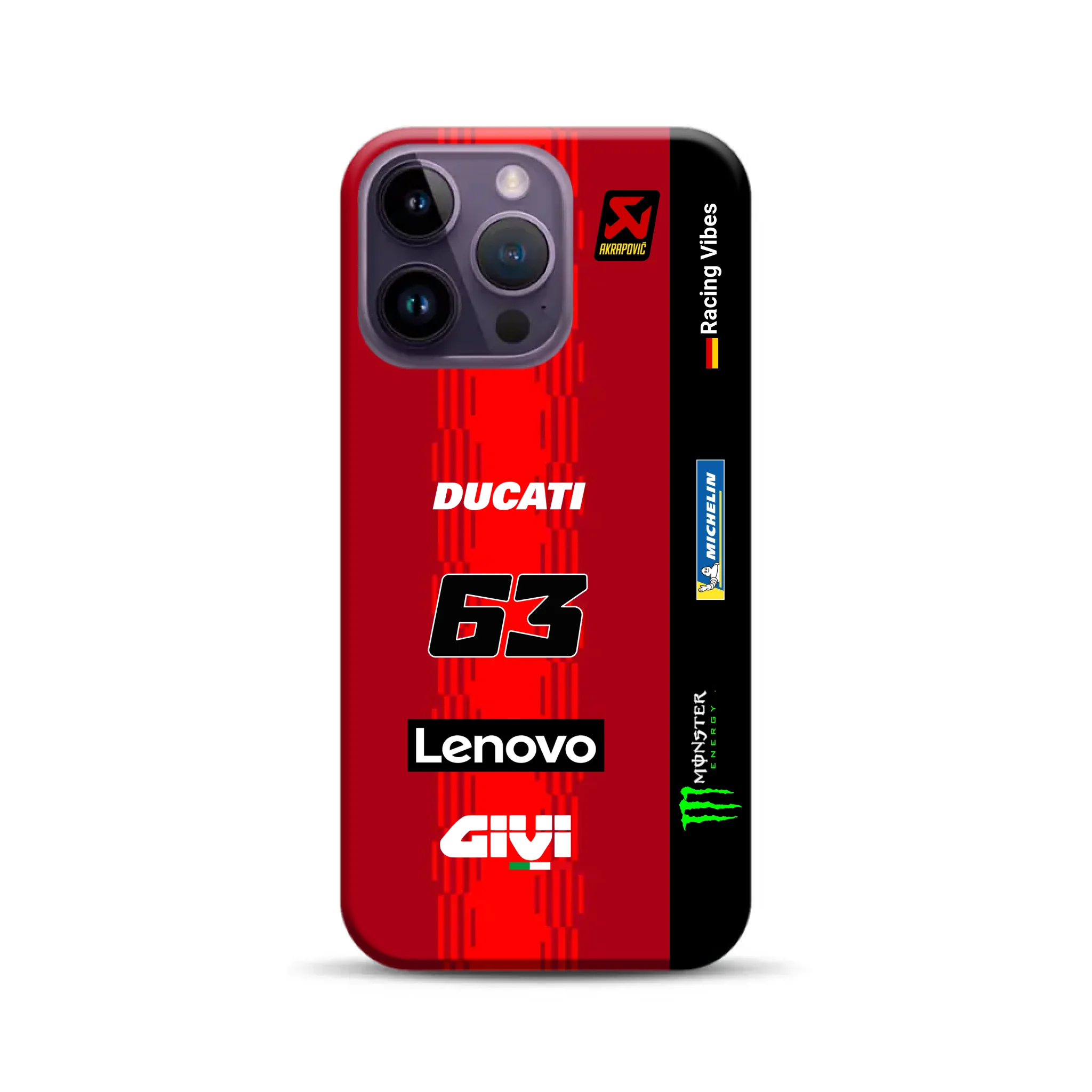 Desmosedici GP25 MotoGP 2025 Livery – Custodia premium personalizzata per iPhone