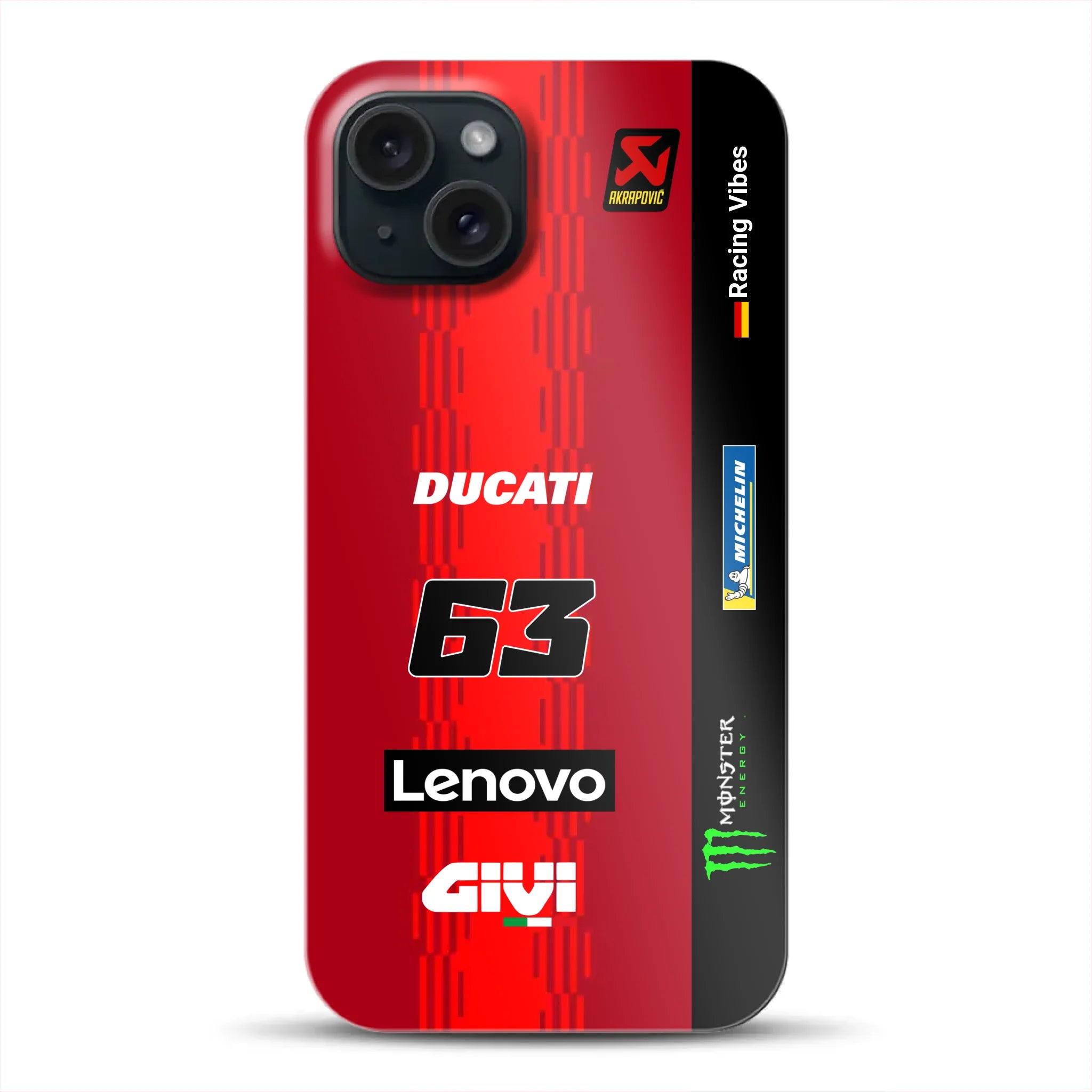 Desmosedici GP25 MotoGP 2025 Livery – Custom Premium Case for iPhone