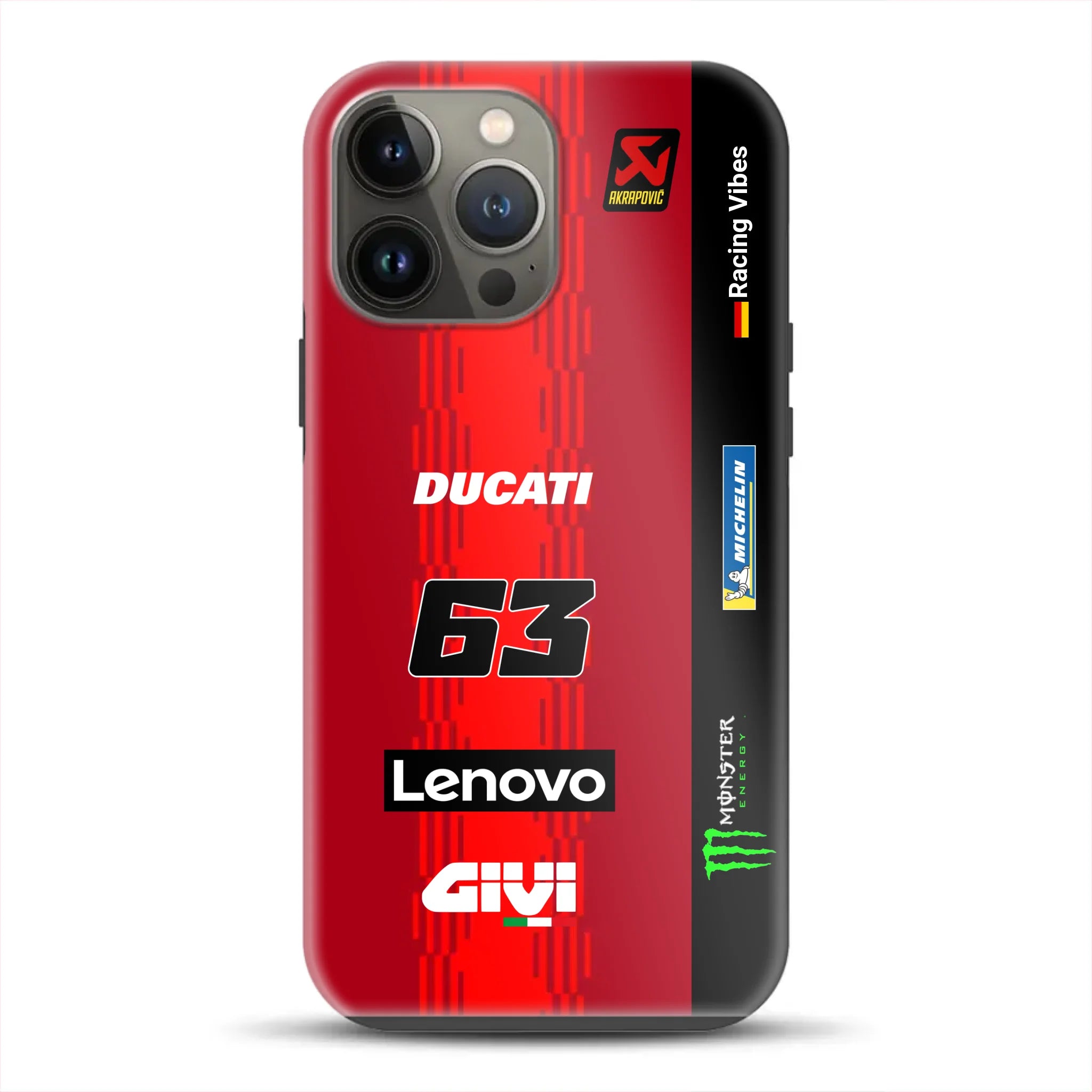 Desmosedici GP25 MotoGP 2025 Livery – Custom Premium Case for iPhone