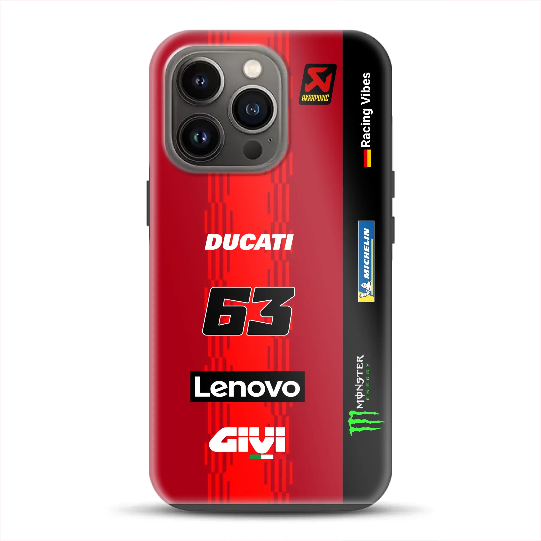 Desmosedici GP25 MotoGP 2025 Livery – Custom Premium Case for iPhone
