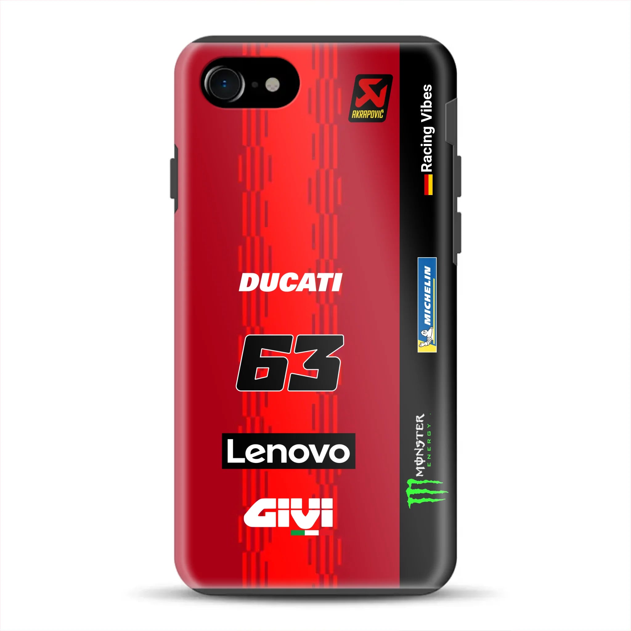 Desmosedici GP25 MotoGP 2025 Livery – Custom Premium Case for iPhone