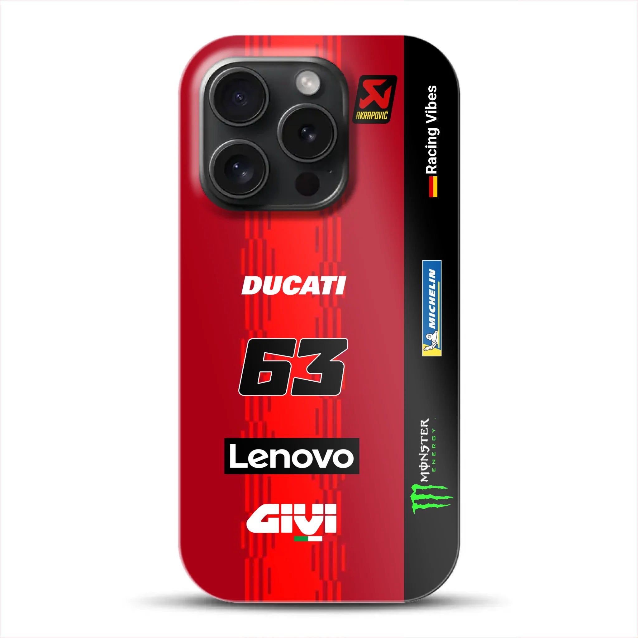 Desmosedici GP25 MotoGP 2025 Livery – Custom Premium Case for iPhone