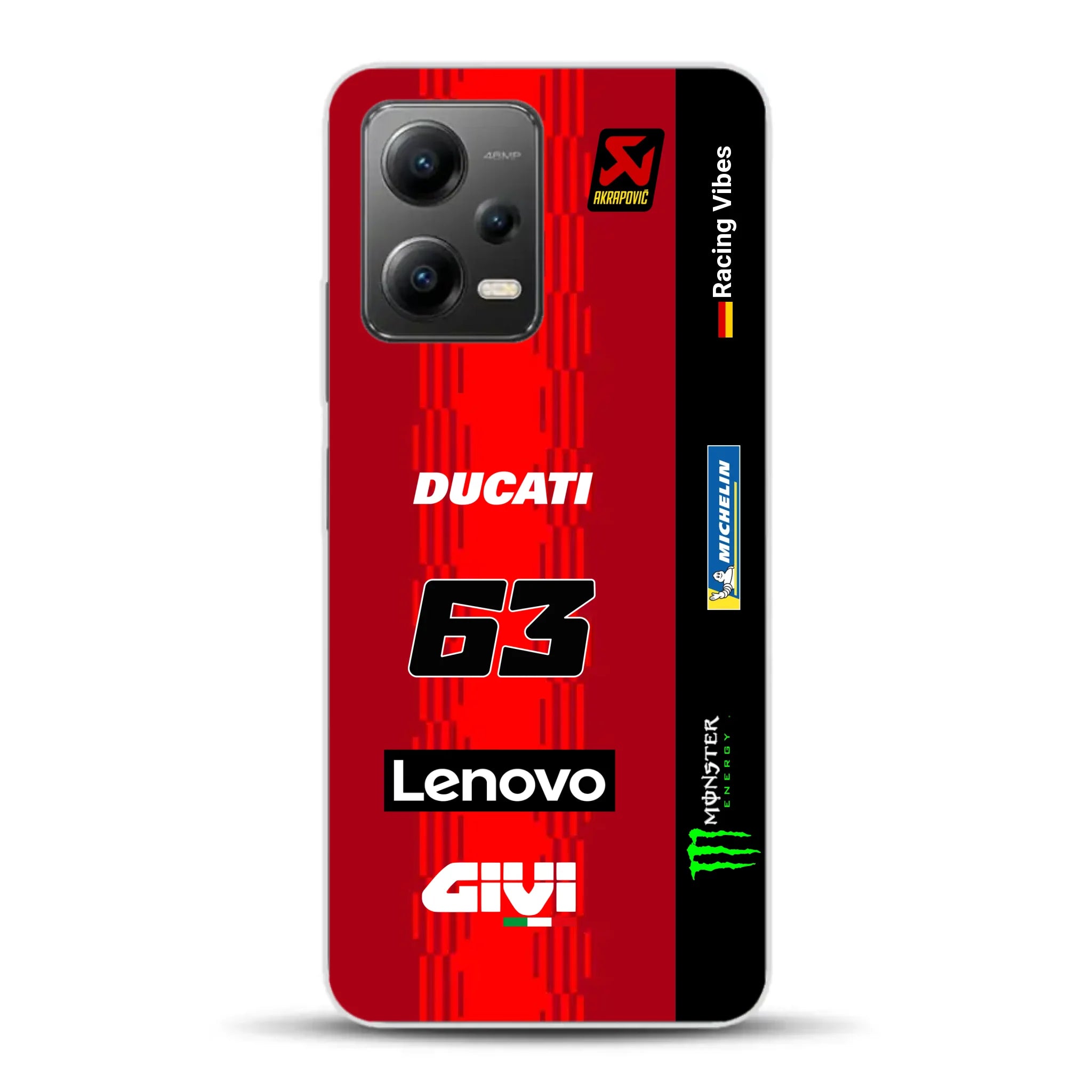 Desmosedici GP25 MotoGP 2025 Livery - Individuelle Handyhülle für Xiaomi