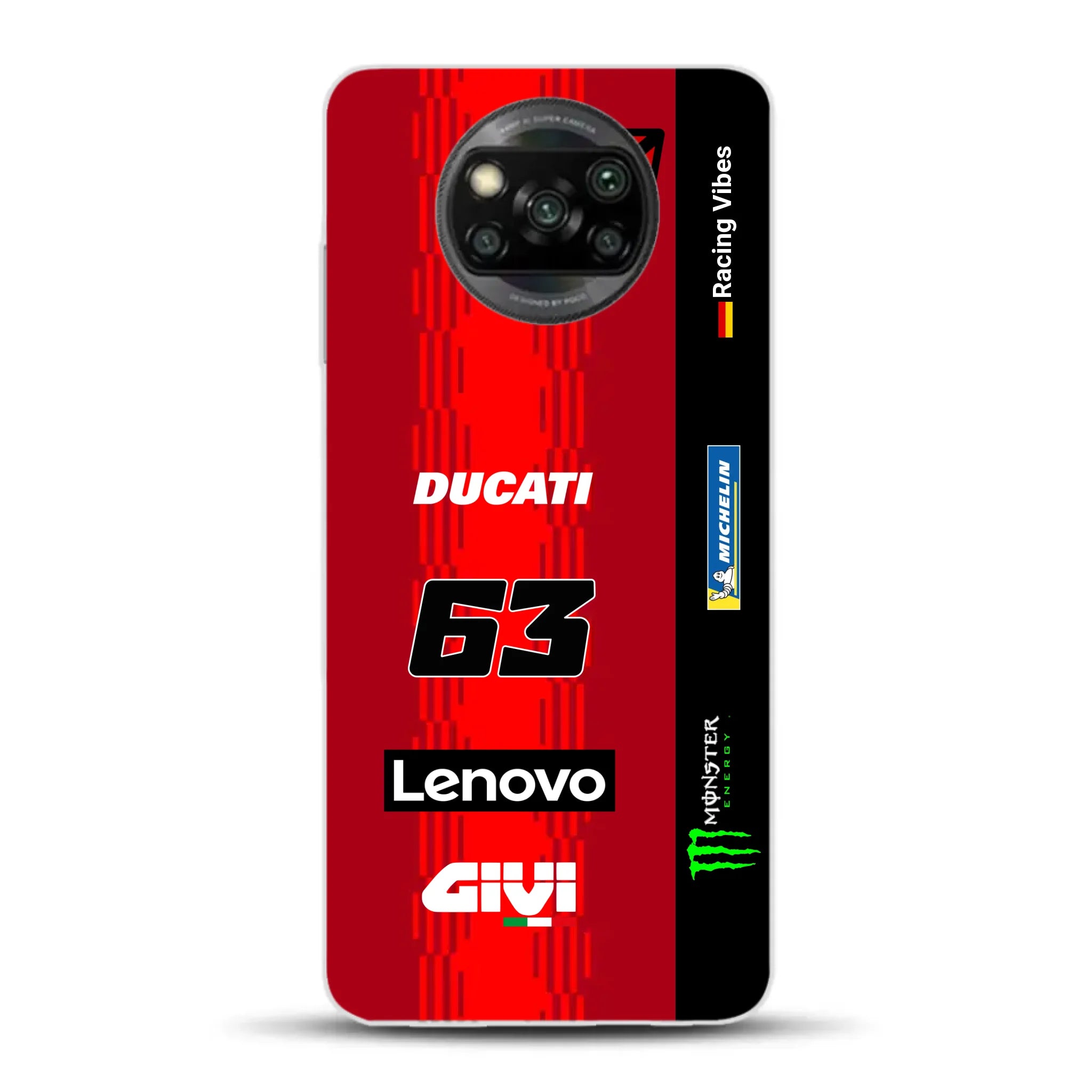 Desmosedici GP25 MotoGP 2025 Livery - Individuelle Handyhülle für Xiaomi