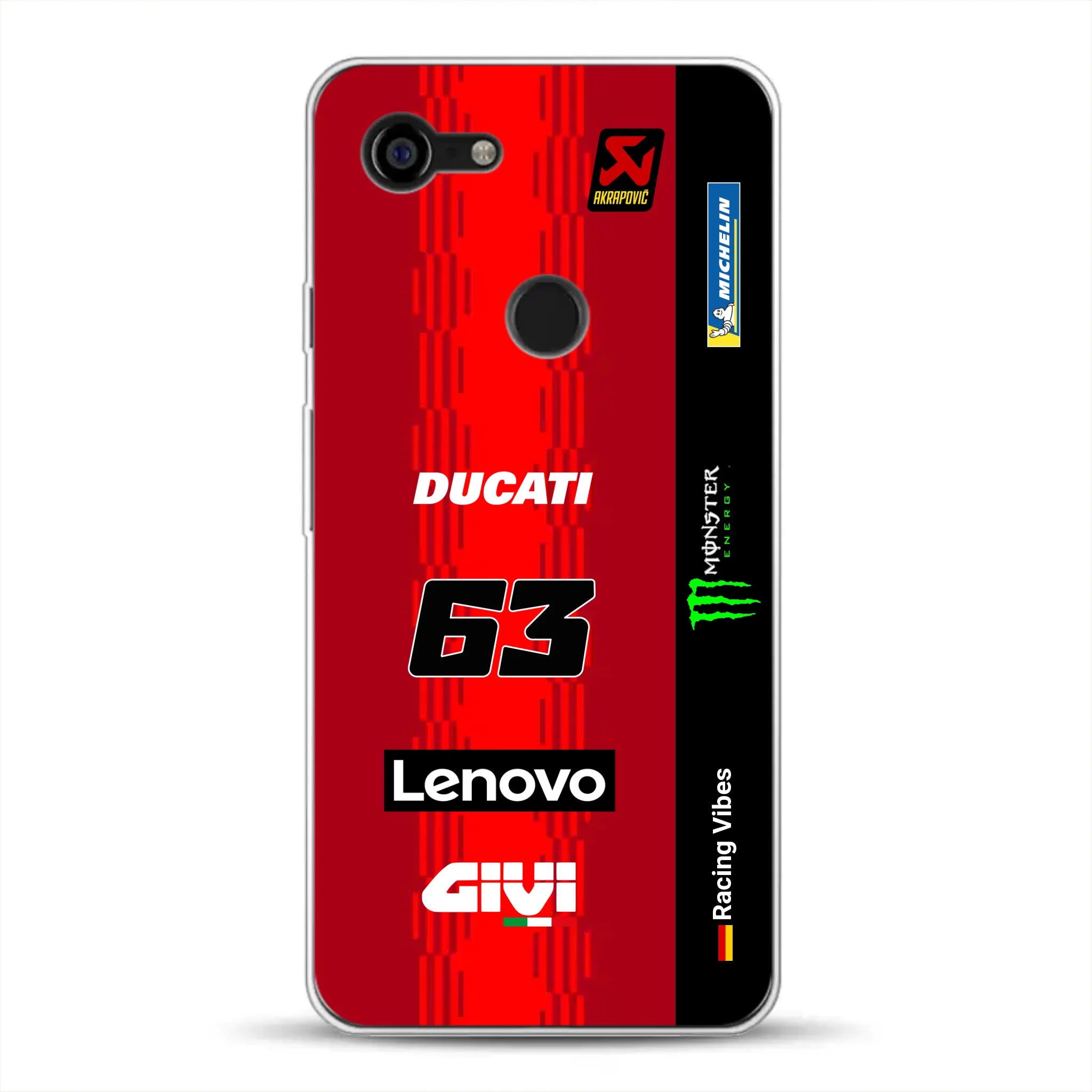 Desmosedici GP25 MotoGP 2025 Livery - Custom phone case for Google