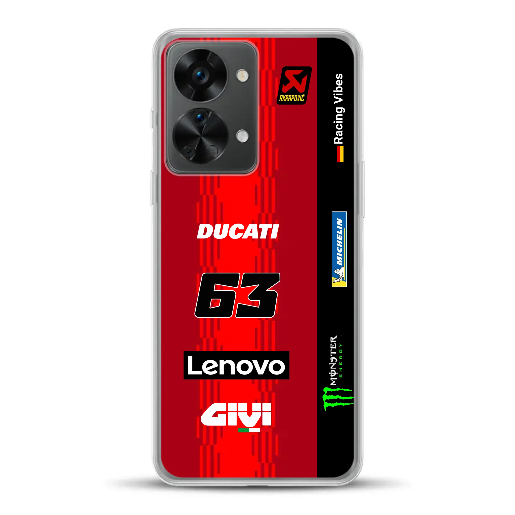 Desmosedici GP25 MotoGP 2025 Livery - Custodia per cellulare personalizzata