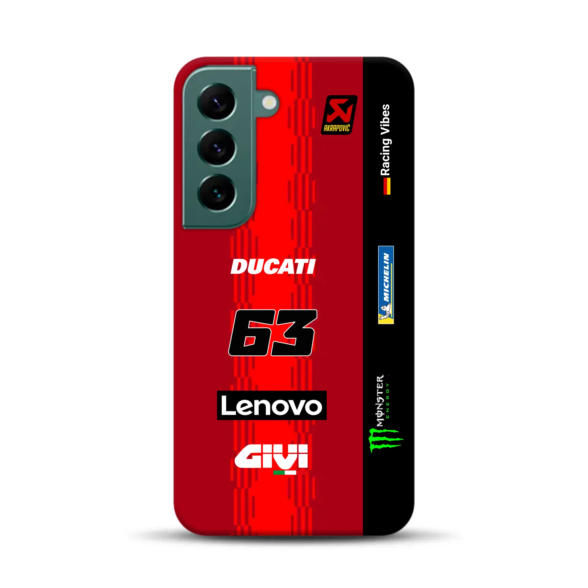 Desmosedici GP25 MotoGP 2025 Livery - Individuelle Premium Hülle für Samsung